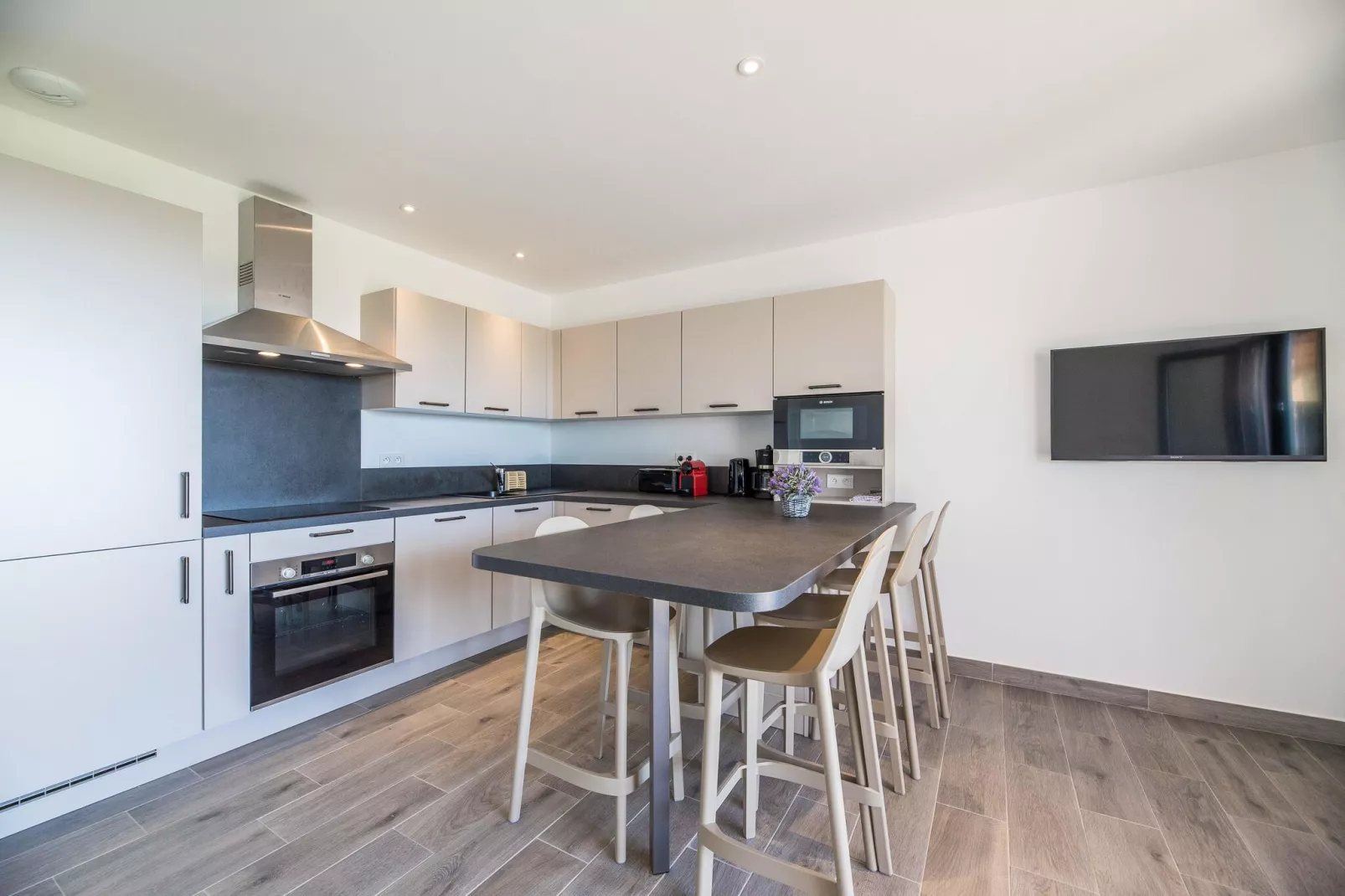 Residence Les Terrasses d'Arsella Porto Vecchio - M46 - House 3 bedrooms 6 pers private pool-Living room