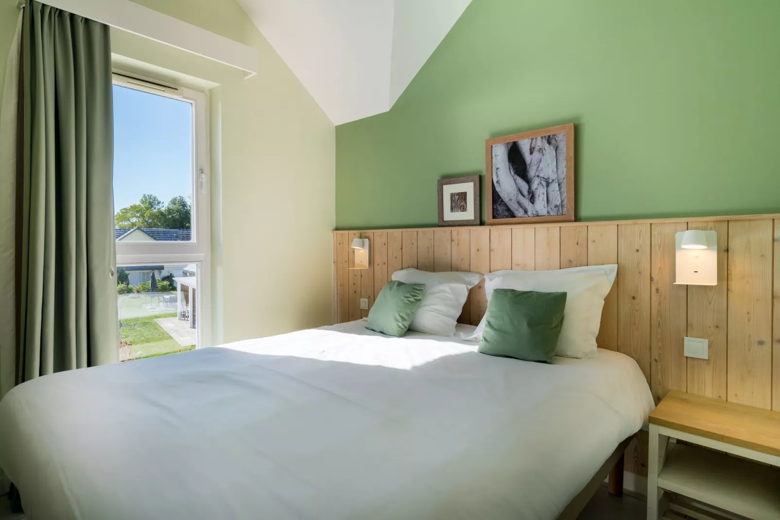 Residence Le Domaine du Bois de la Grée Pornichet  M6 Standard - house 6 p - 2 bedrooms-Chambre
