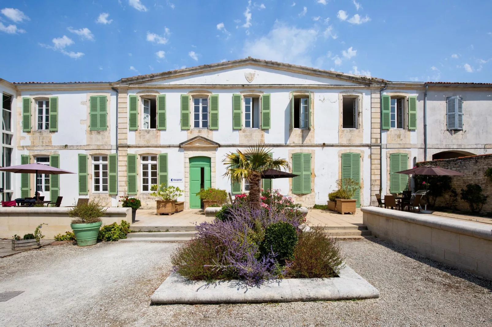 Residence Le Palais des Gouverneurs St Martin-de-Ré - 14 Standard Studio 4 p - 1 mezzanine-Exterior summer