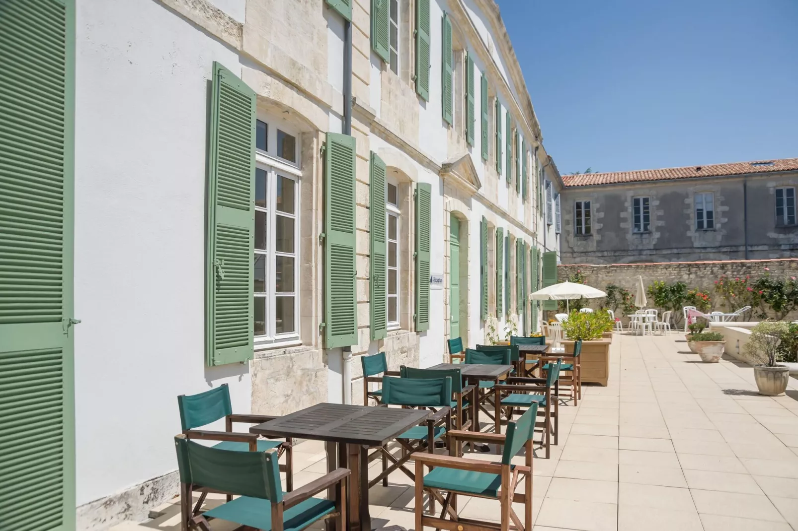 Residence Le Palais des Gouverneurs St Martin-de-Ré - 14 Standard Studio 4 p - 1 mezzanine-Park facilities