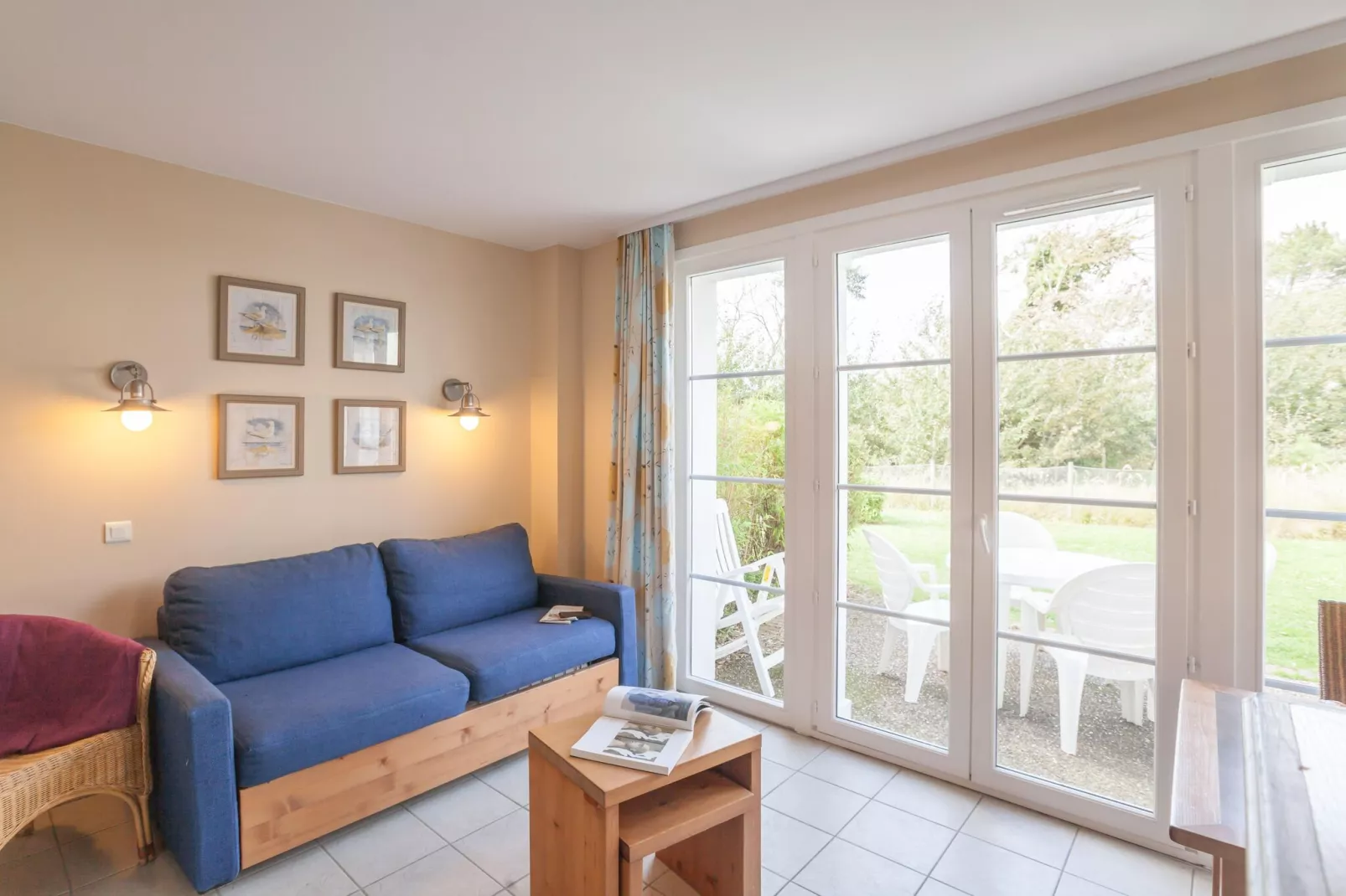 Holiday village Belle Dune Fort-Mahon-Plage - M6S Standard House 6 p - 2 bedrooms-Wohnzimmer