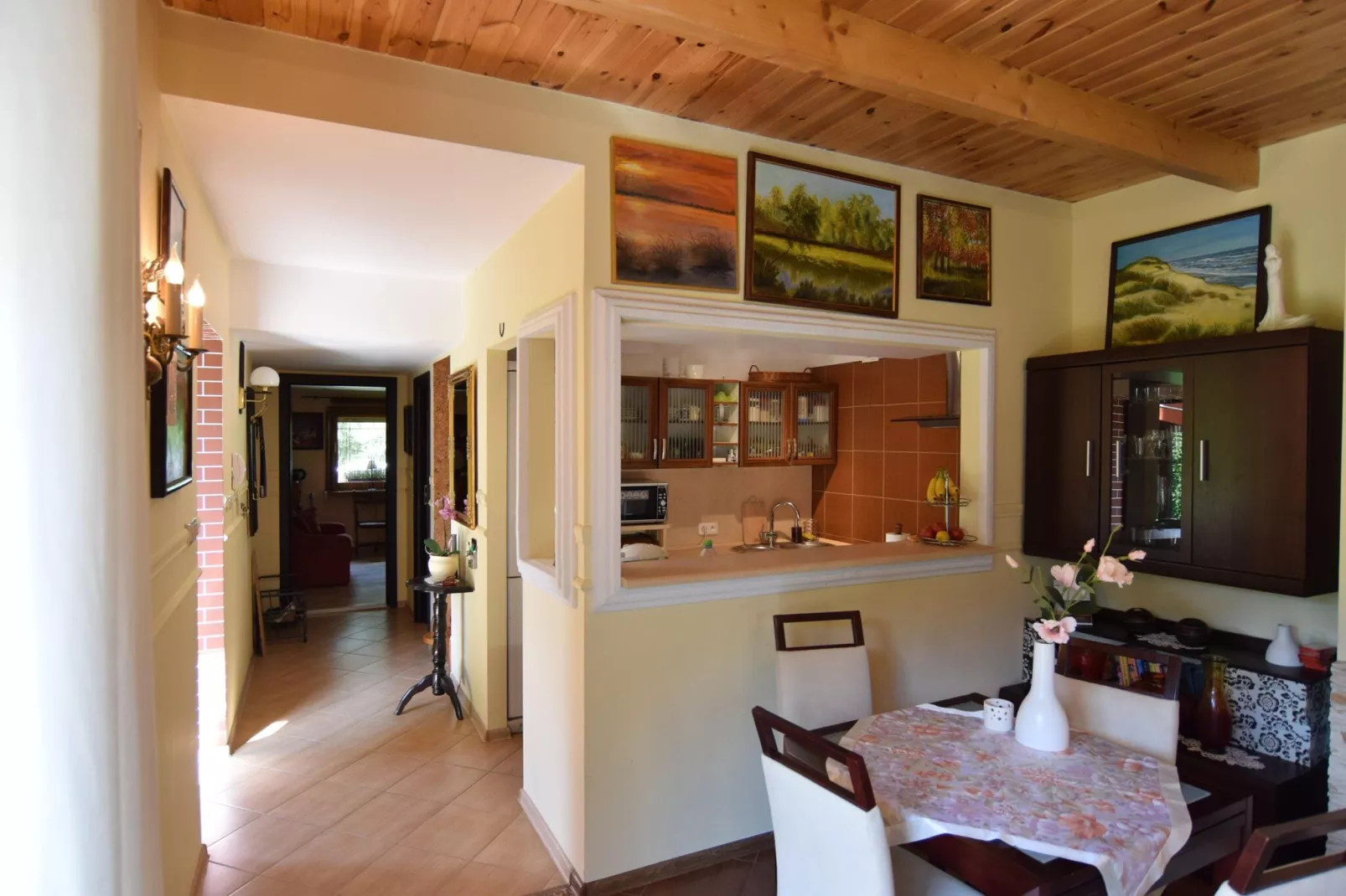 Holiday home in Krzynia-Living room