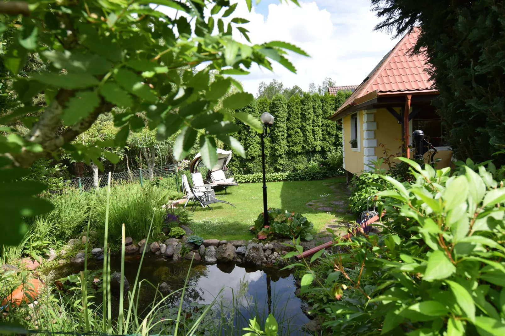 Holiday home in Krzynia-Gardens summer