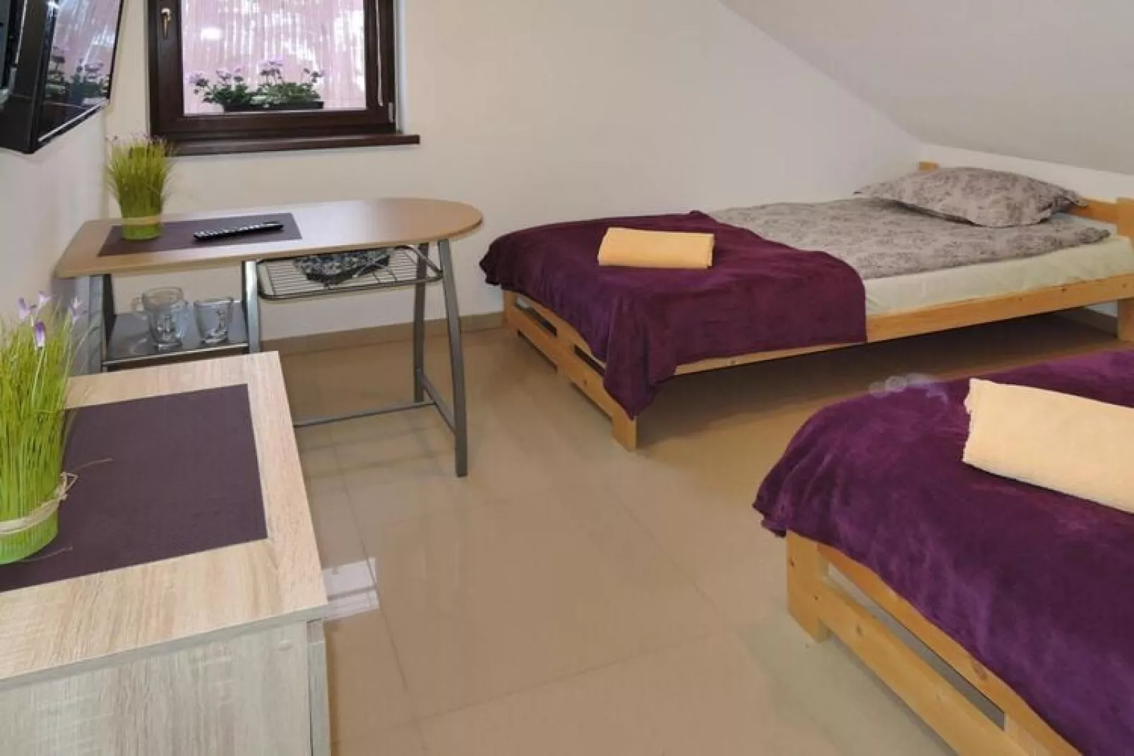 Semi-detached house in Wolin-Bedroom