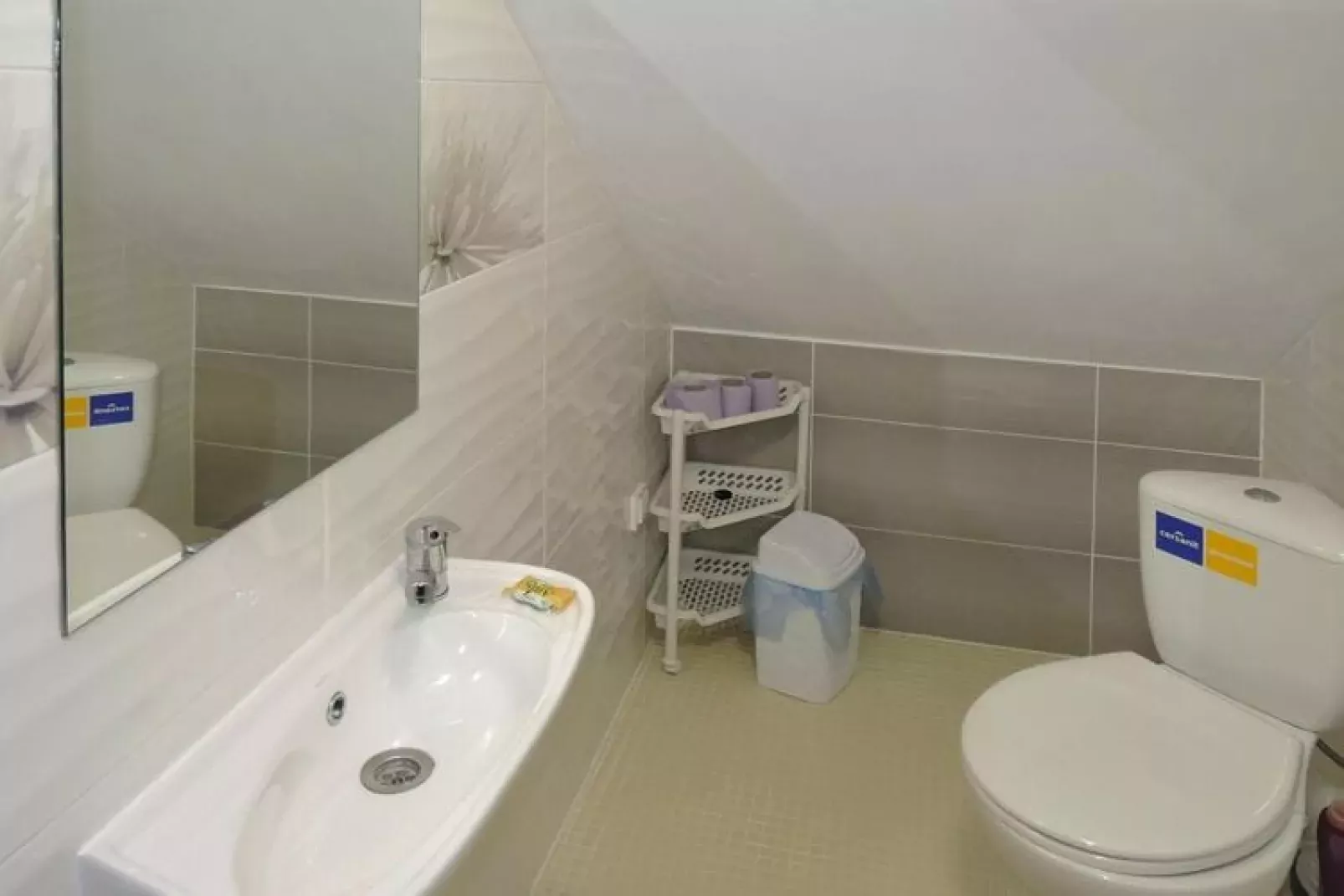 Semi-detached house in Wolin-Bathroom