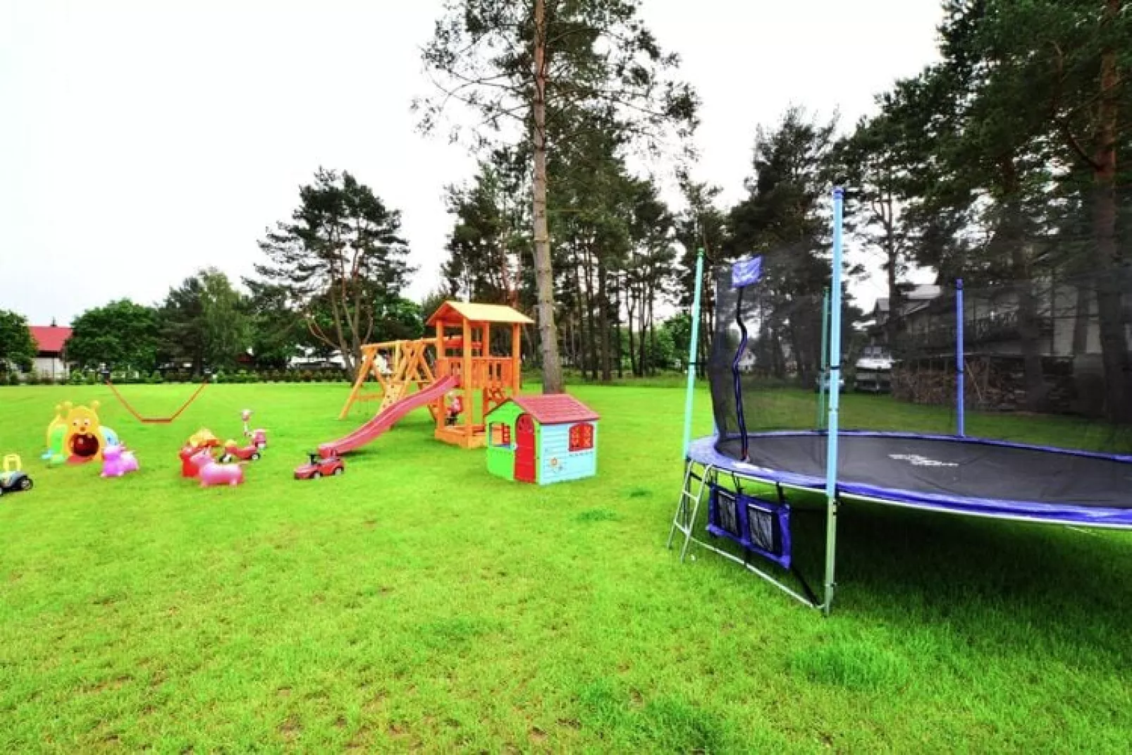 Domki wakacyjne Amber Jarosławiec-Gärten Sommer