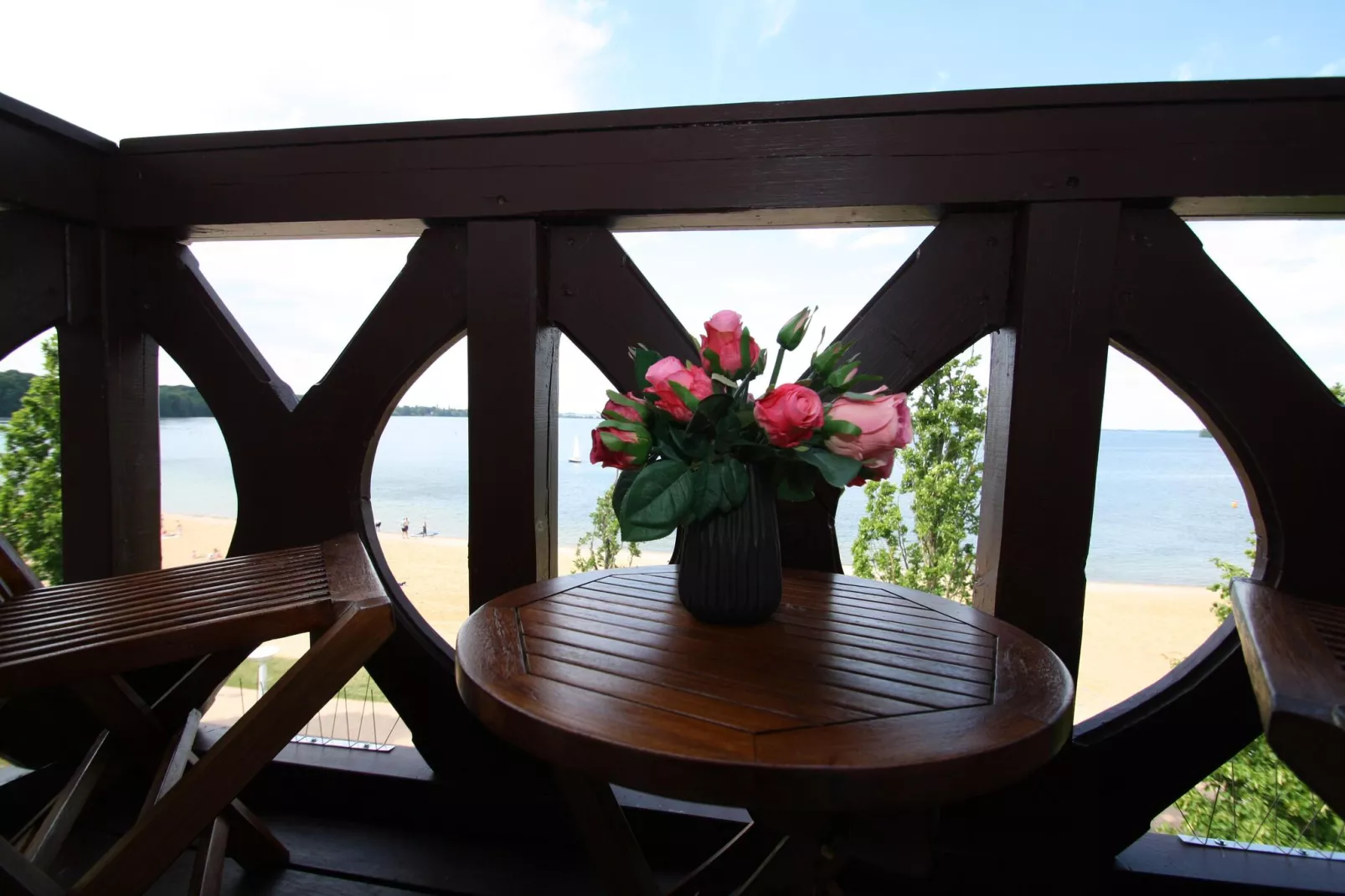 Ferienwohnung Am Strand-Terrace balcony