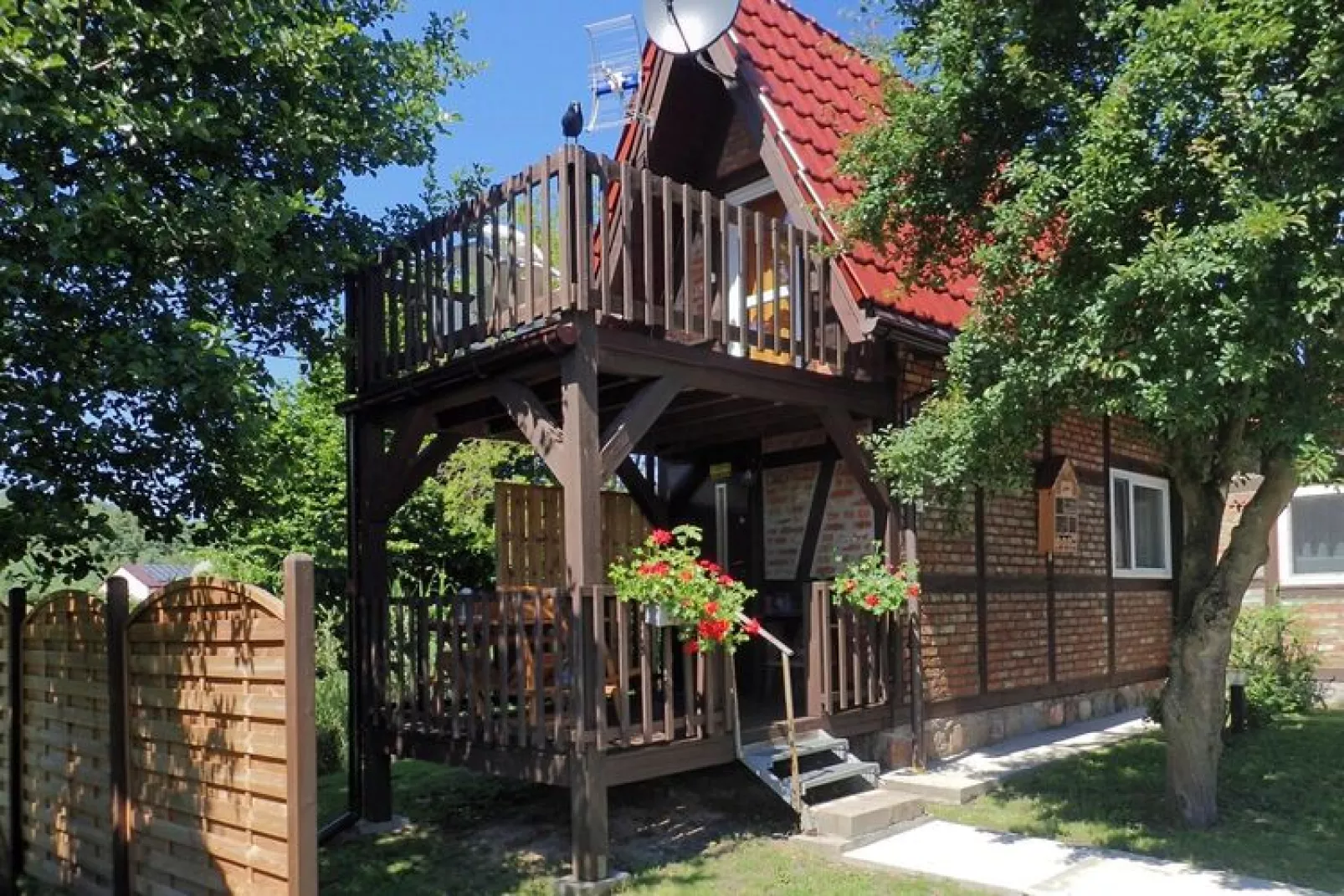 Holiday accomodations Kolczewo Nr 5a-Exterior summer