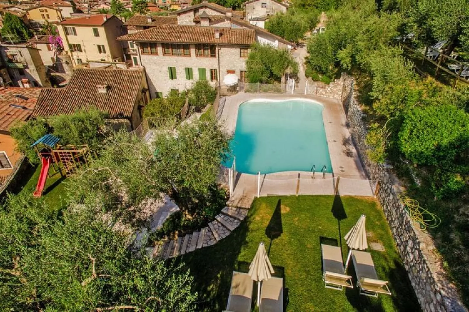 Residence Borgo Alba Chiara, Toscolano-bilo 40-48 qm-Schwimmbad