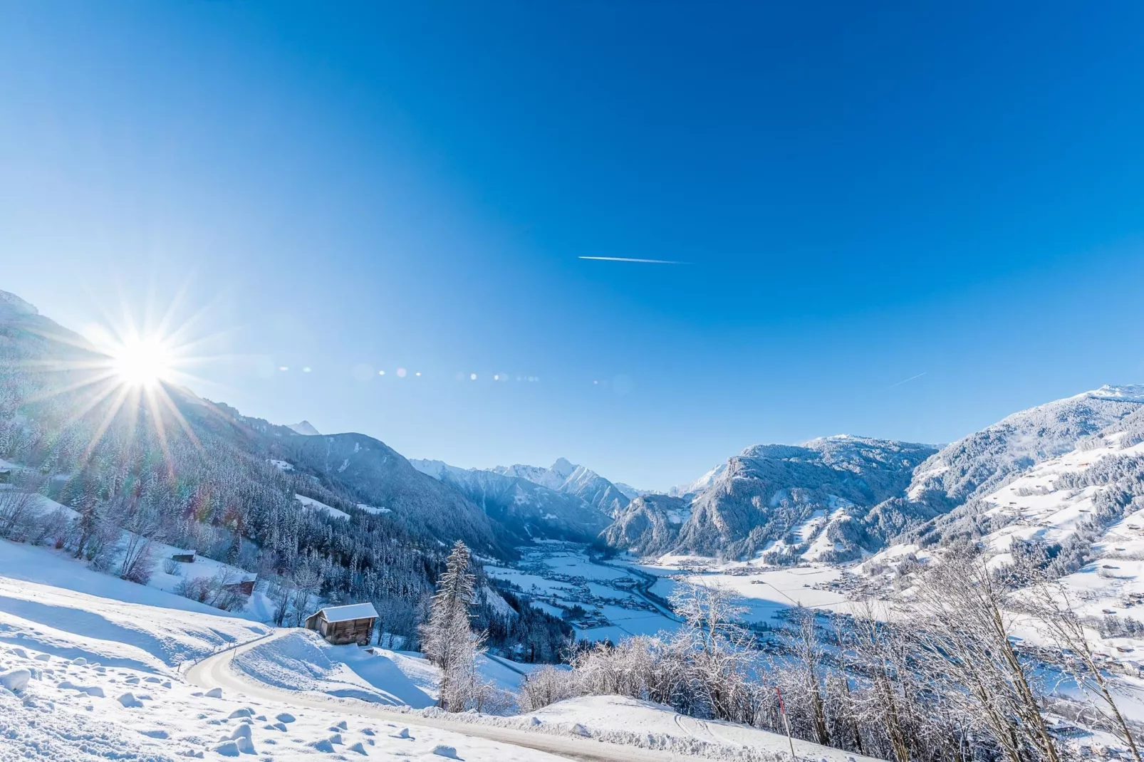 Haus Perler-Area winter 1km