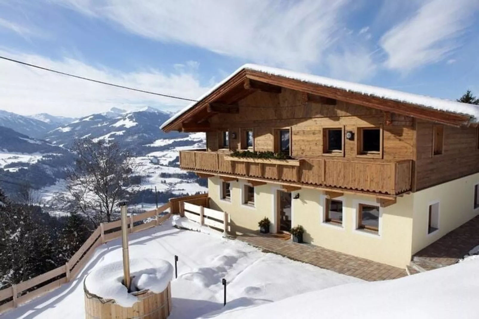 Chalet Hohe Salve-Extérieur hiver