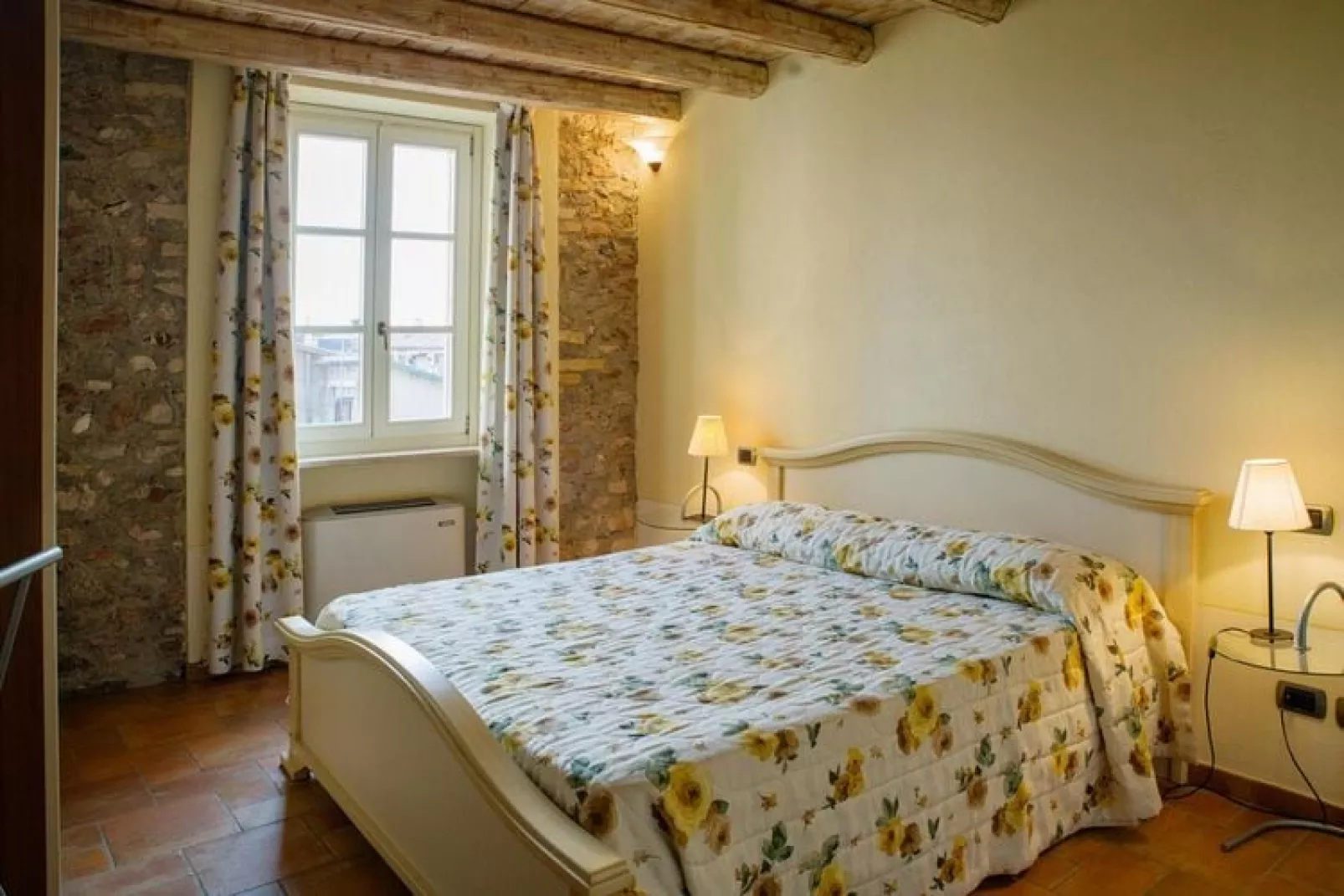 Residence Borgo Alba Chiara, Toscolano-bilo 40-48 qm-Schlafzimmer