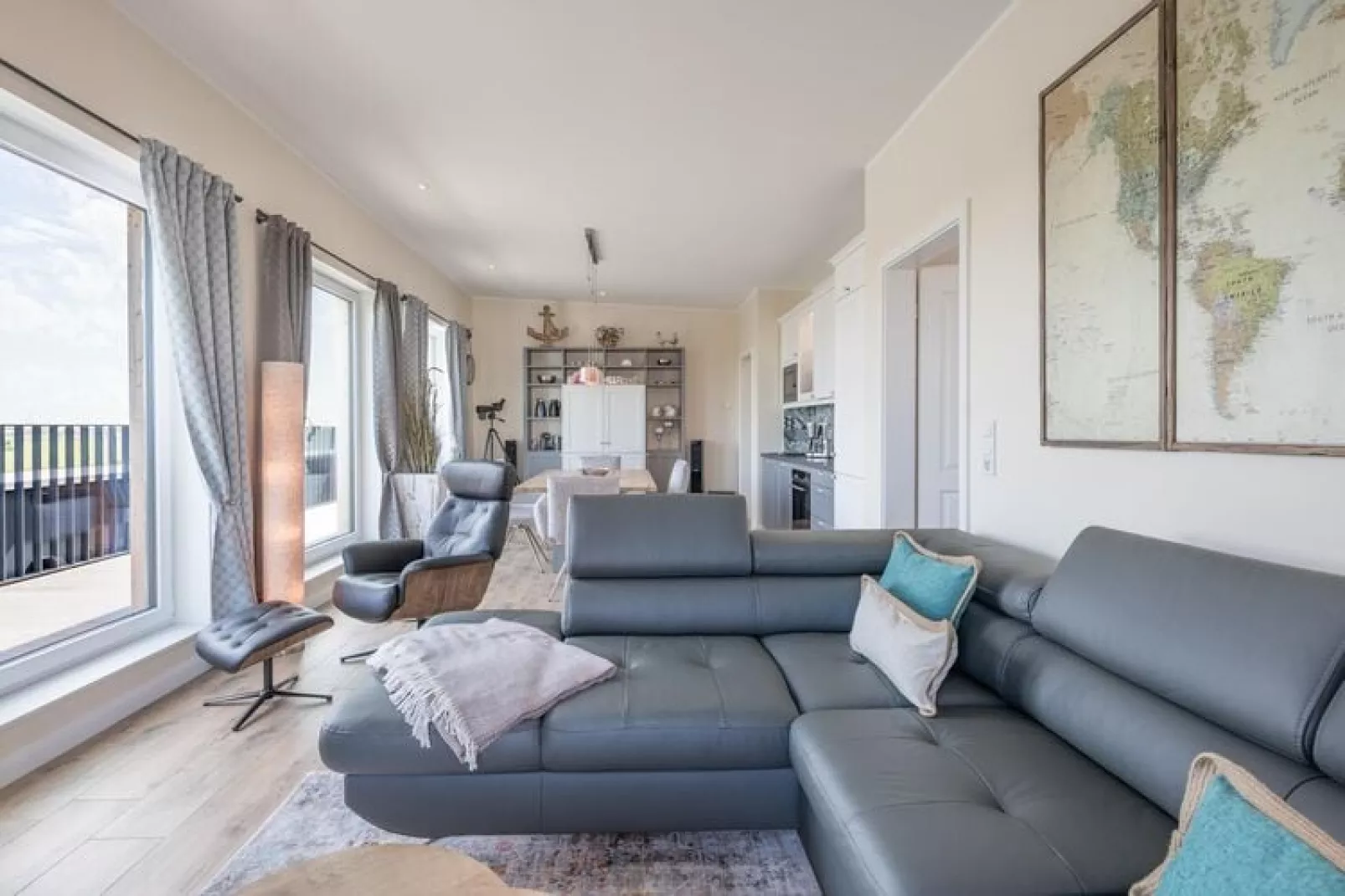 SeeZeichen auf Nordstrand-Living room