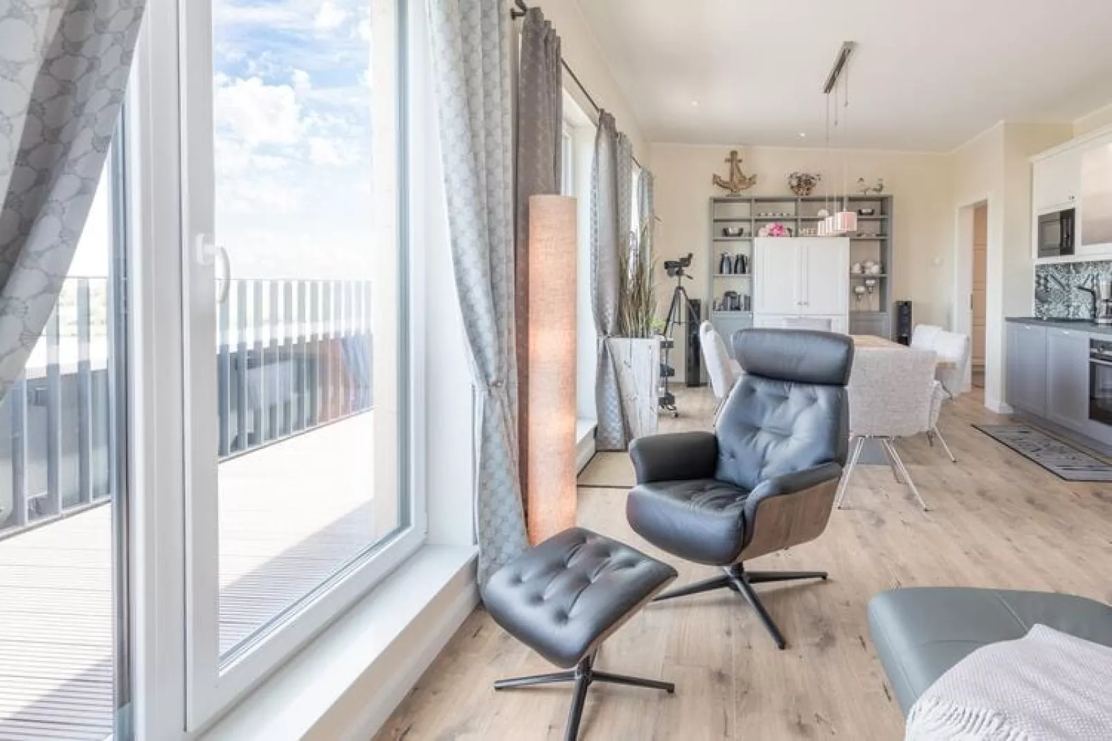 SeeZeichen auf Nordstrand-Living room