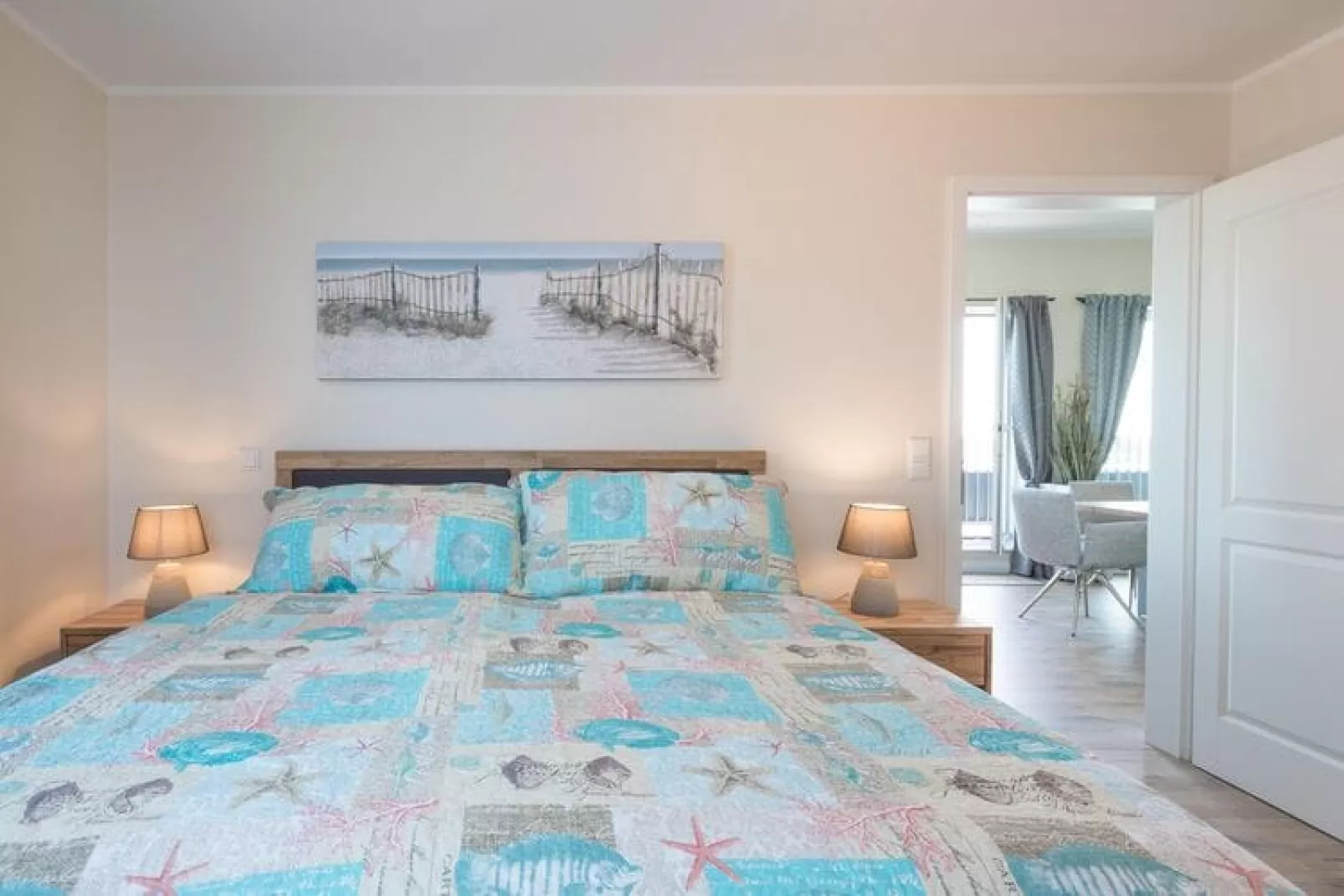SeeZeichen auf Nordstrand-Bedroom