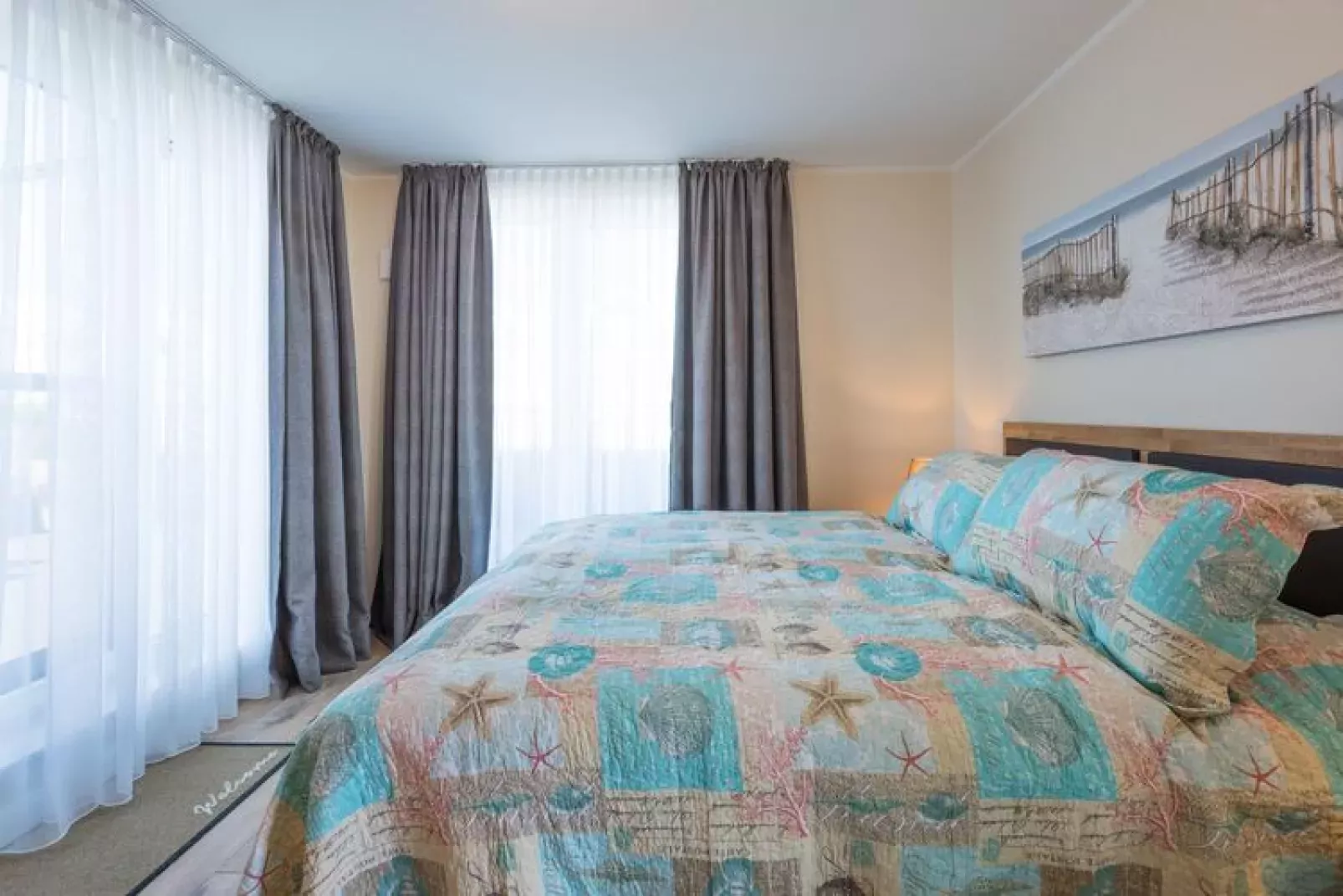 SeeZeichen auf Nordstrand-Bedroom