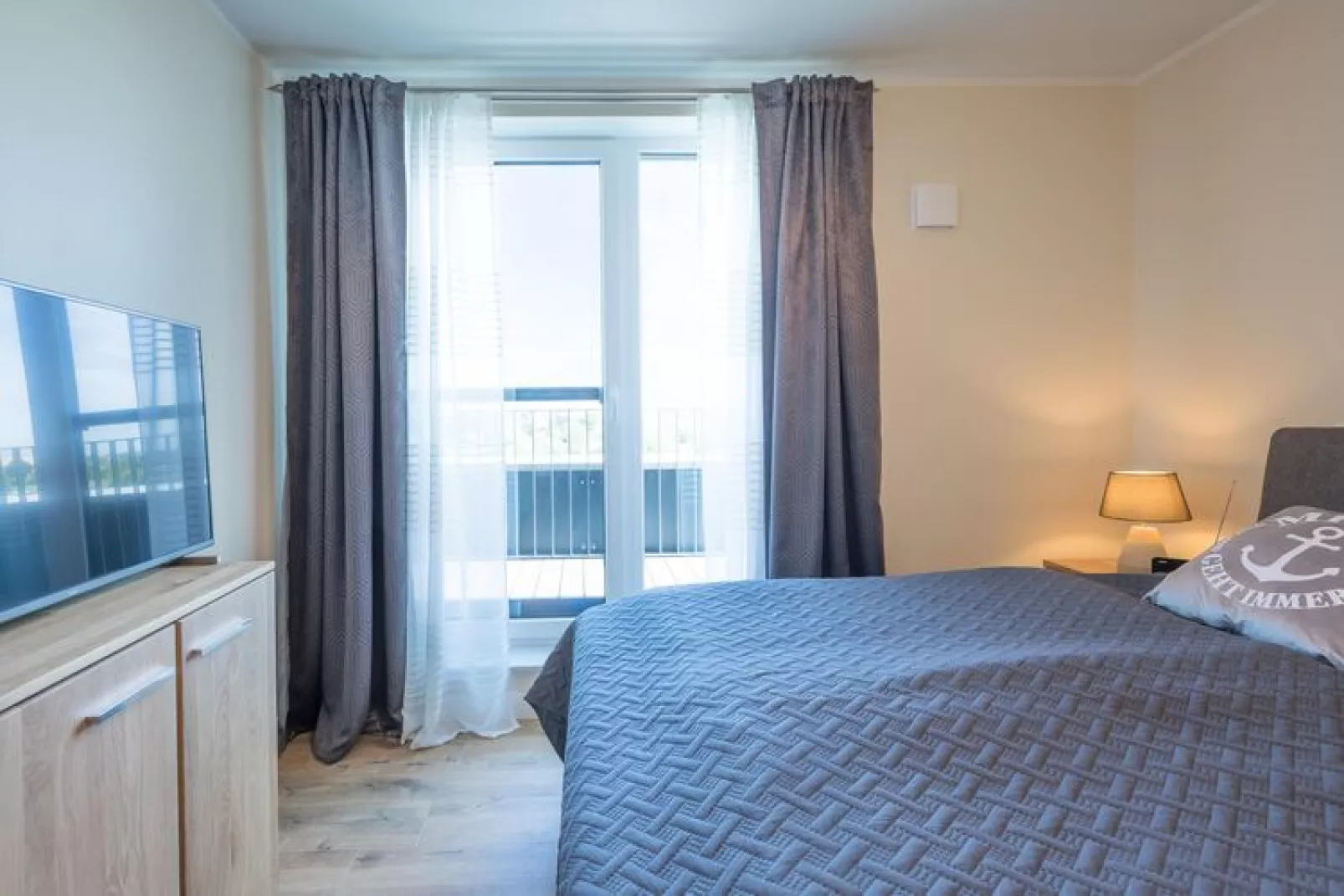 SeeZeichen auf Nordstrand-Bedroom