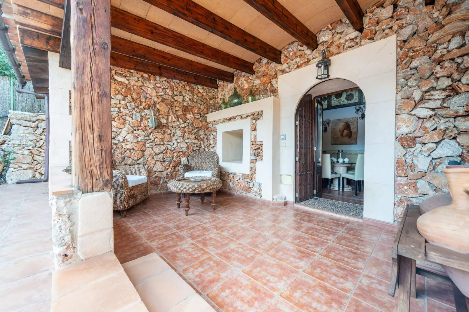 Cas Mostatxet (sencelles)-Exterior summer