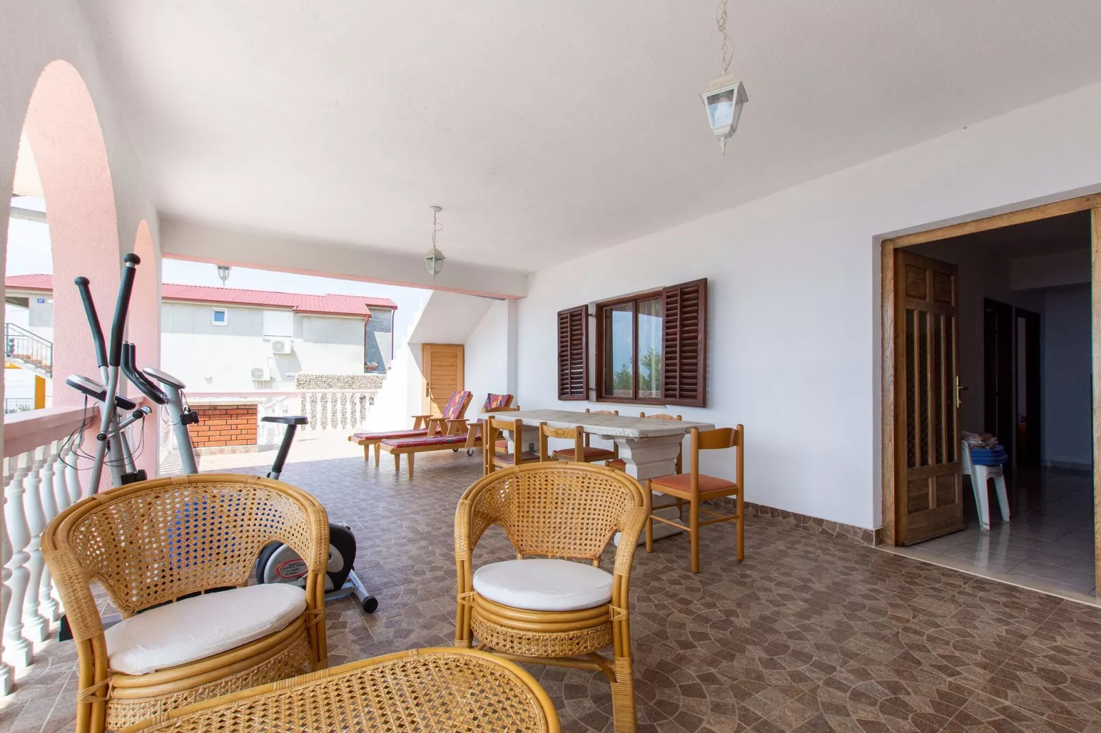 Apartman Kristian-Terrace balcony