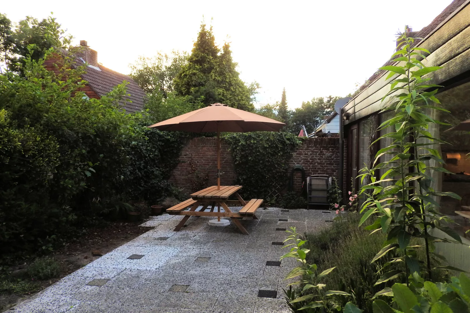 June's Cabin-Gardens summer