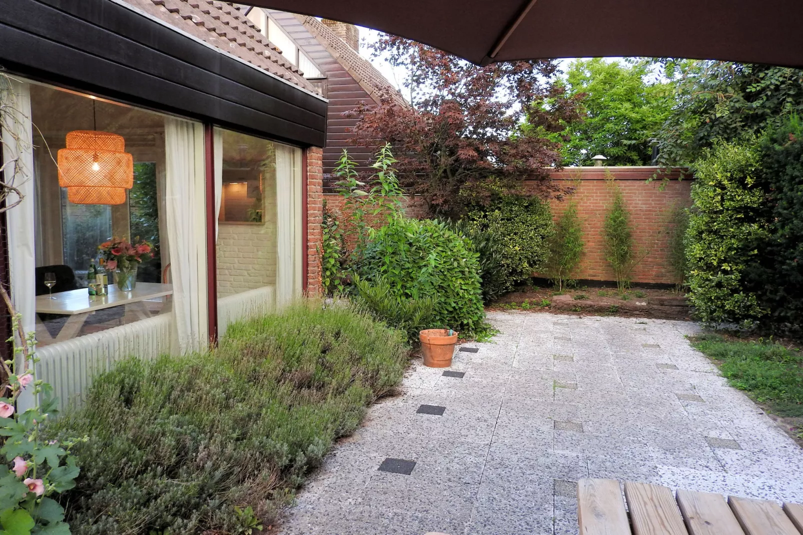 June's Cabin-Gardens summer