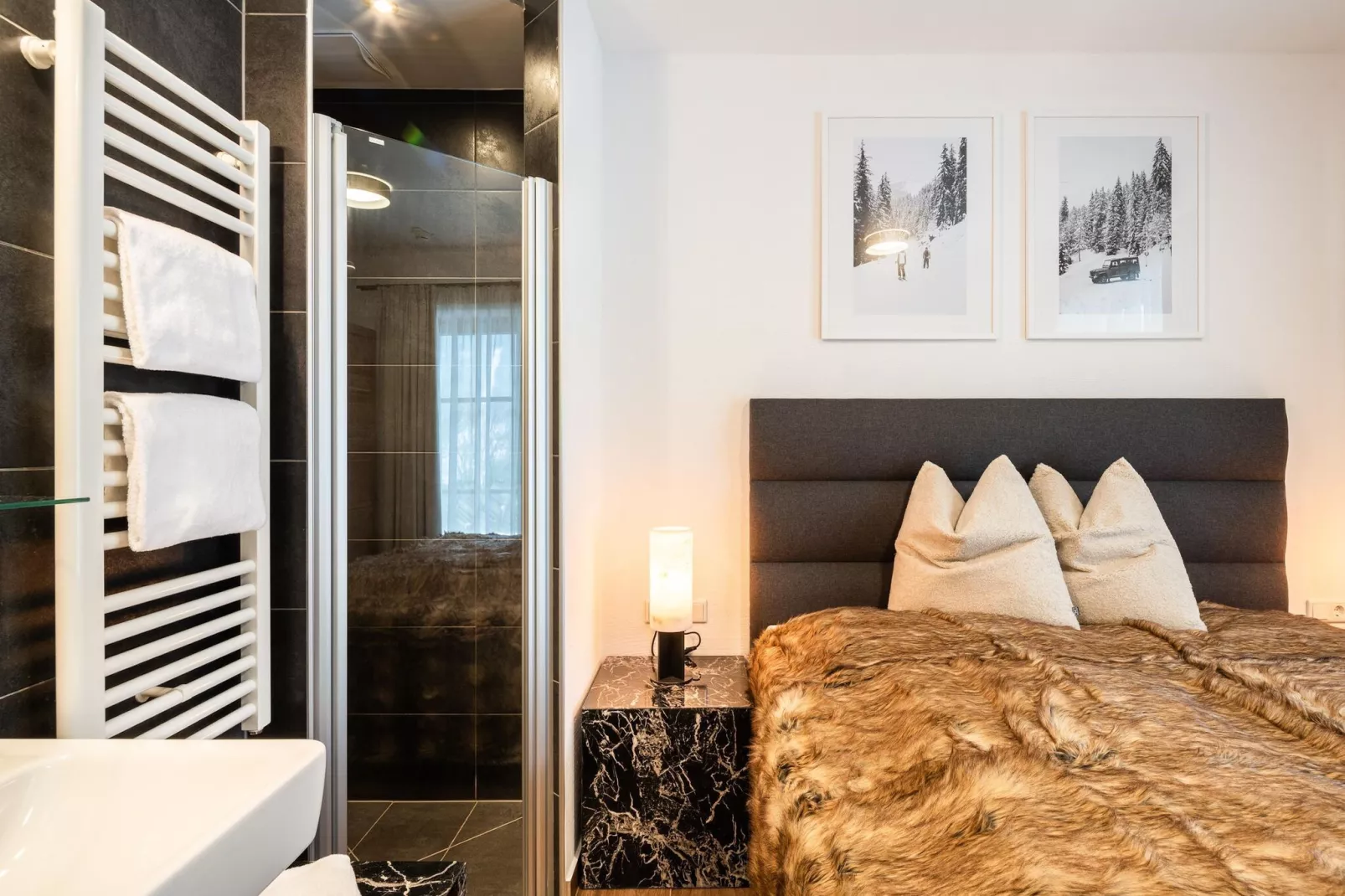AlpenPura - Chalet Steinbock-Bedroom