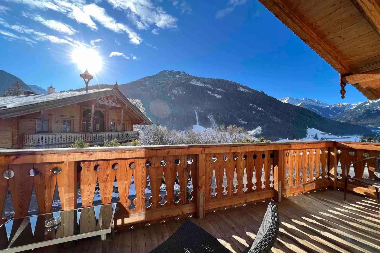AlpenPura - Chalet Steinbock-Terrace balcony