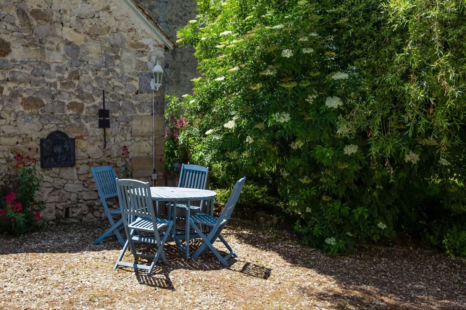 Domaine de Geneviève des Vignes-Gardens summer