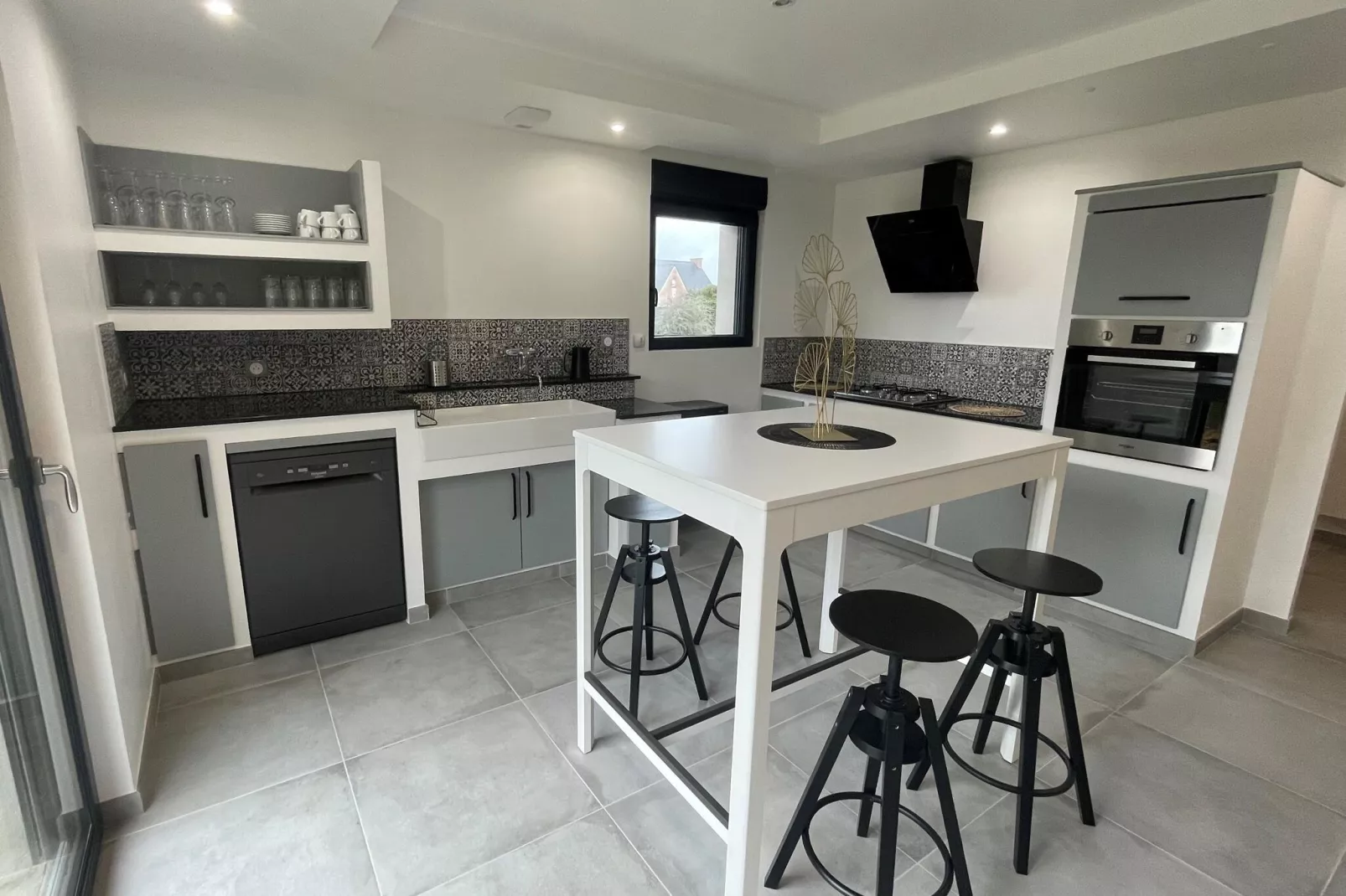 Maison de vacances Ploumilliau-Kitchen