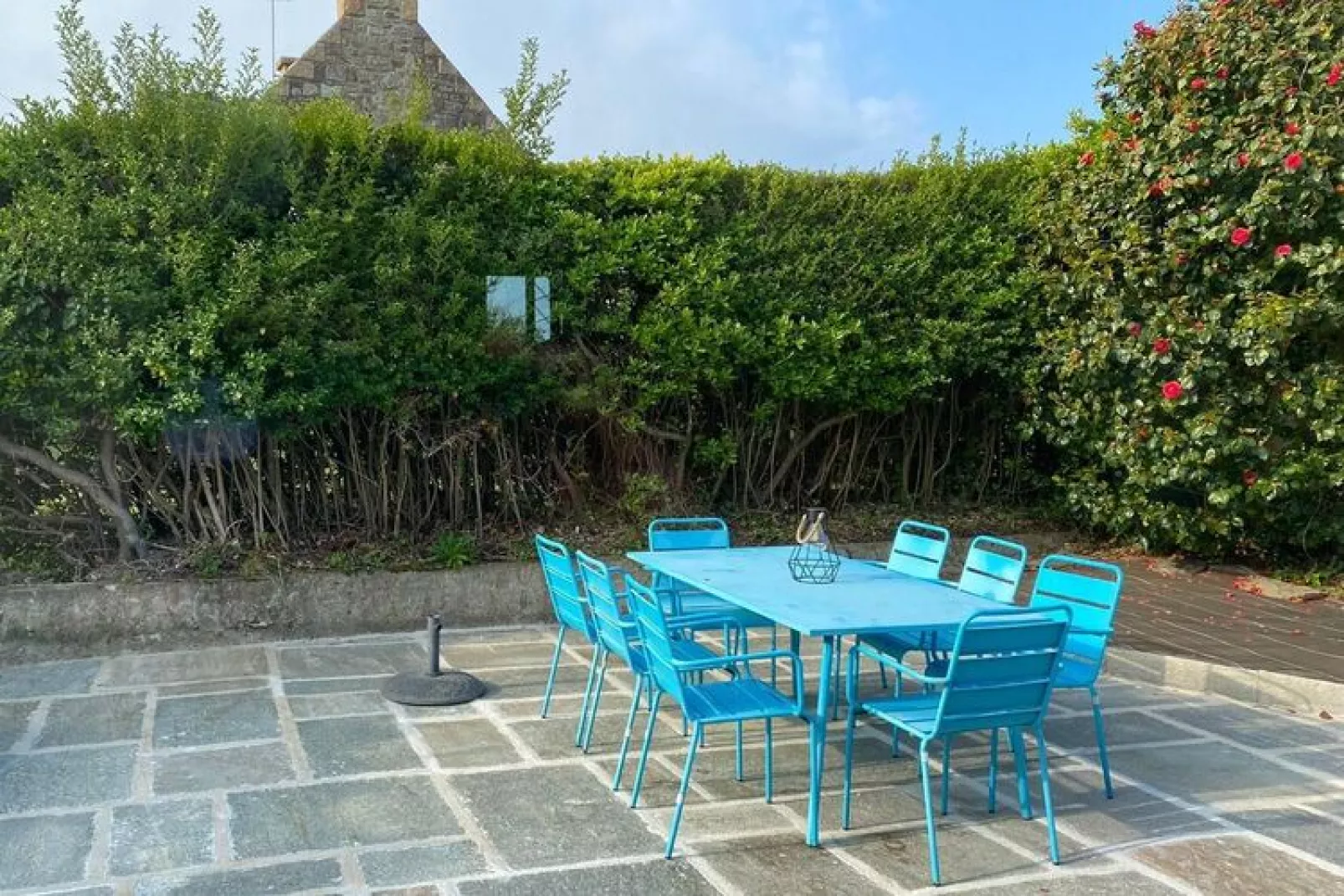 Ferienhaus Locquirec-Terrace balcony