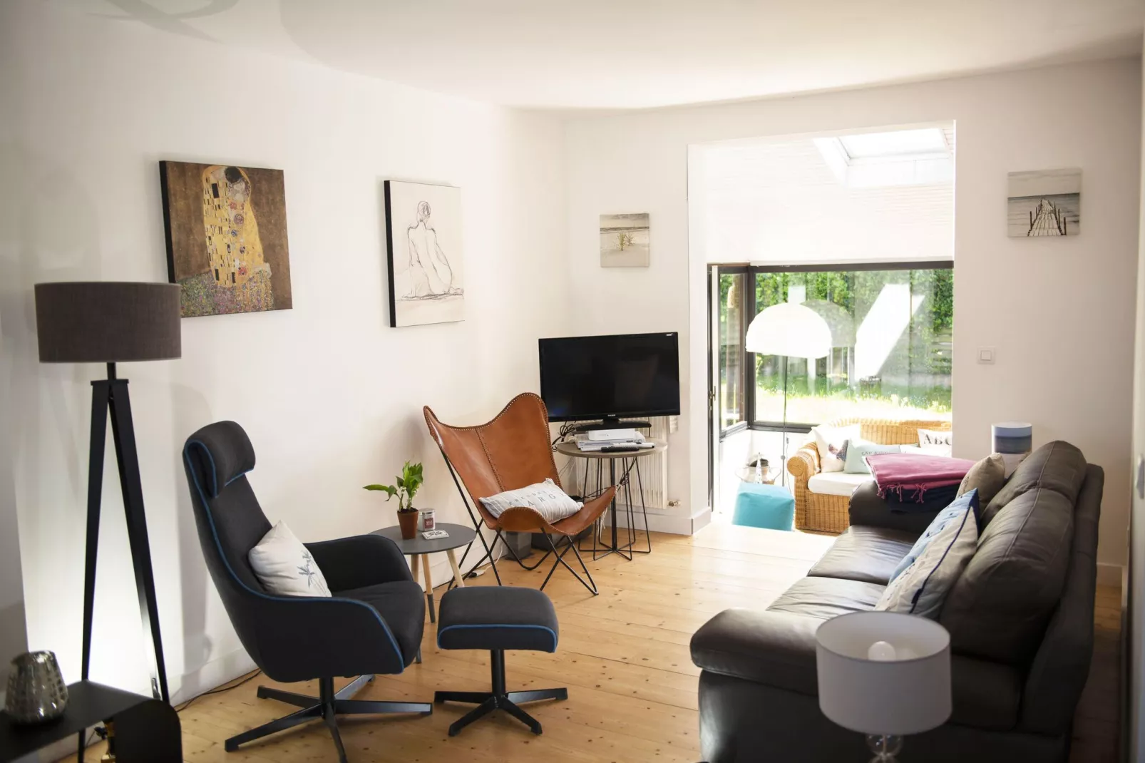 Ferienhaus Locquirec-Living room
