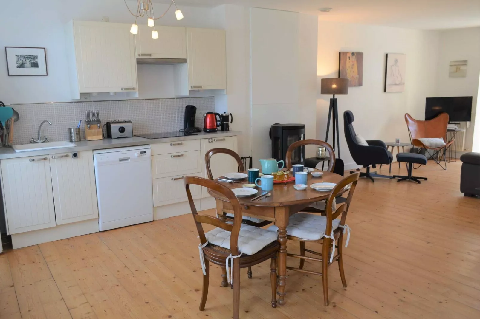 Ferienhaus Locquirec-Living room