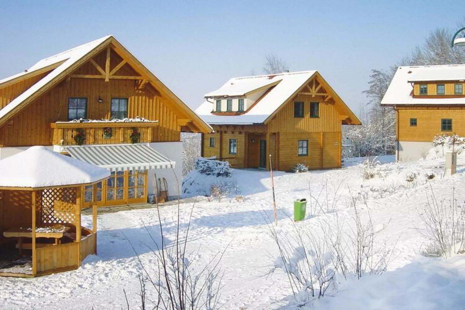 Öko Feriendorf Schlierbach - 4 Personen-Exterior summer