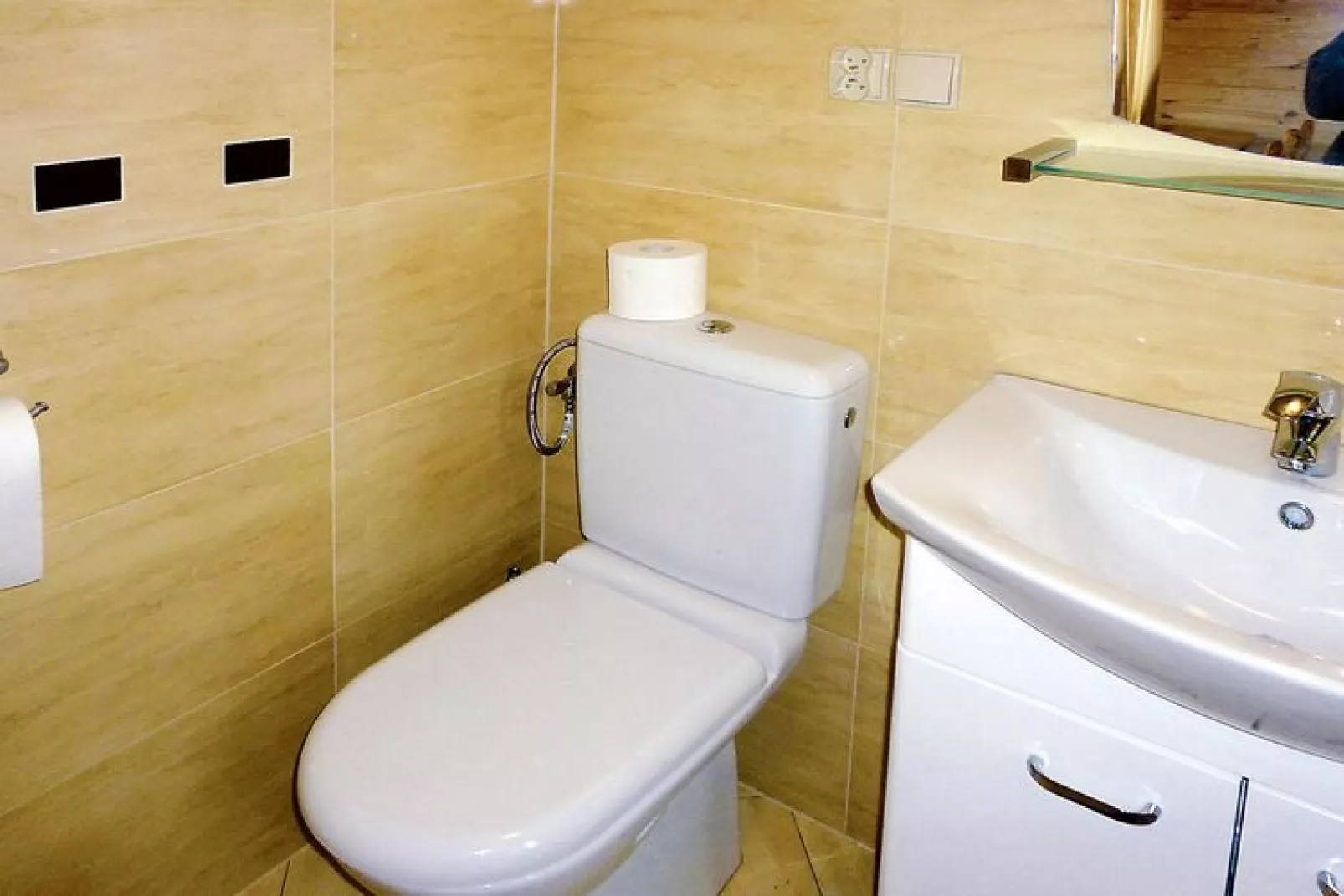 Ośrodek wczasowy Sarbinowo-Badezimmer