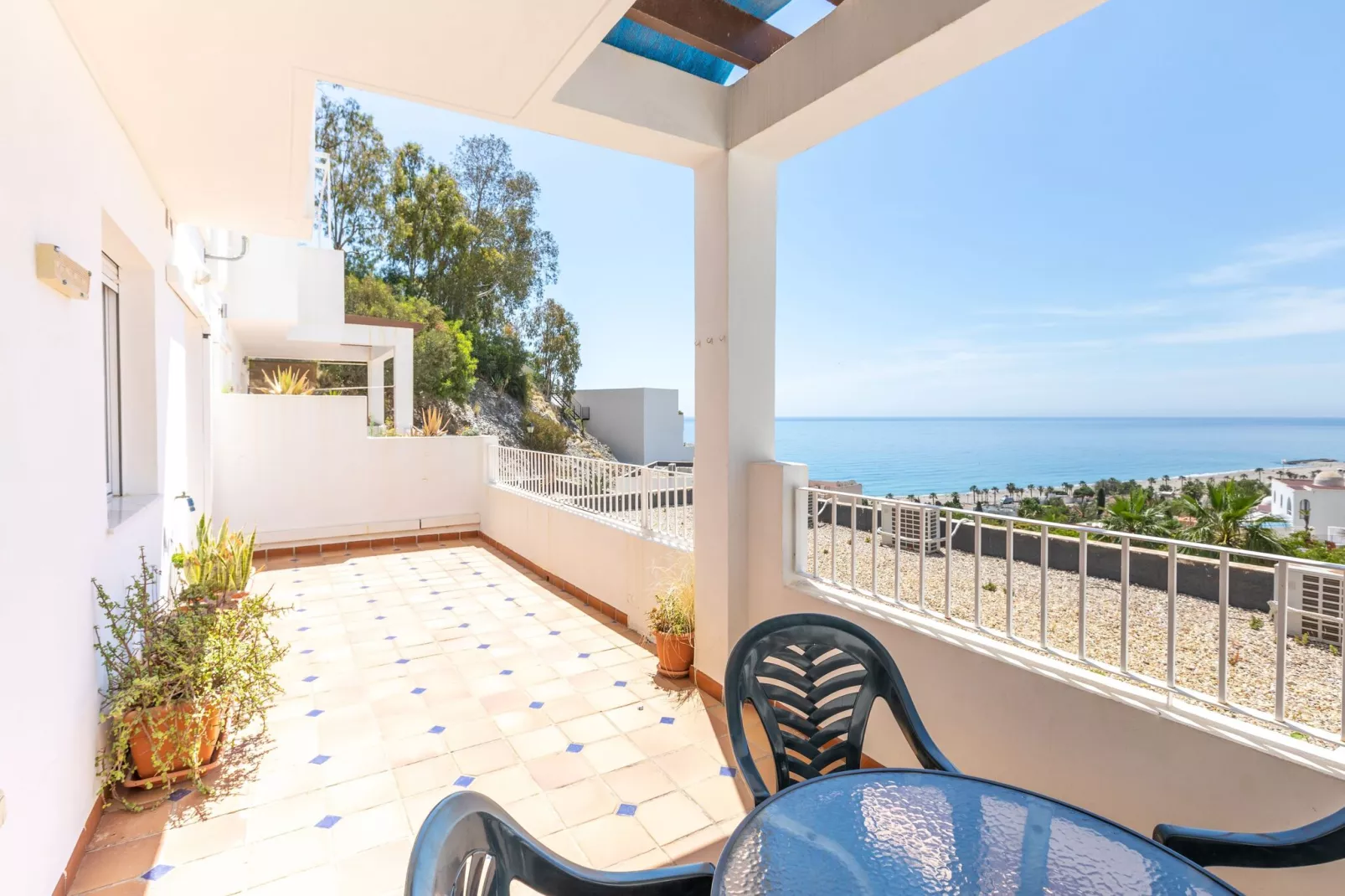 Apartamento en Mojacar-Terrace balcony