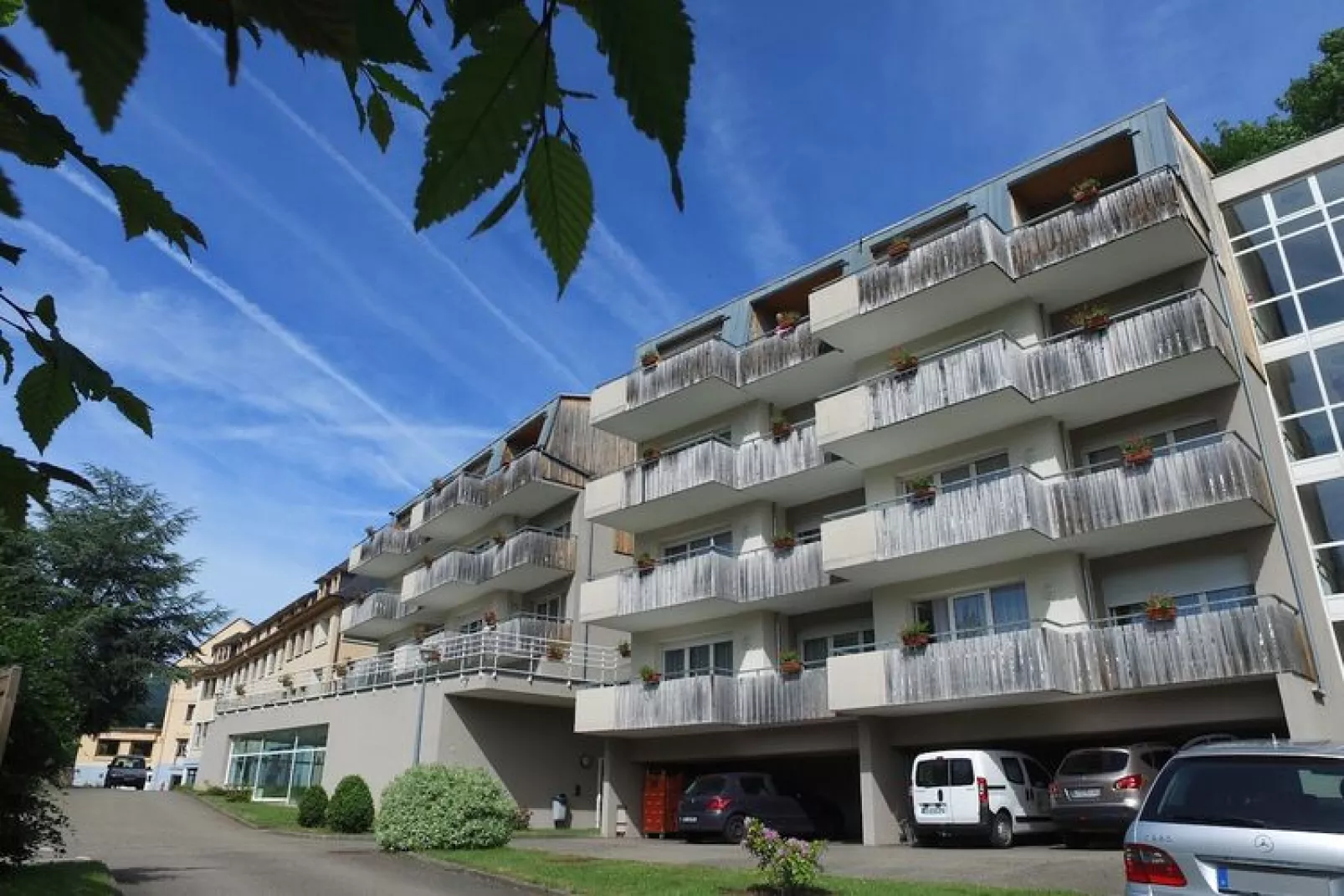 Residence Orbey Alsace // Apt 2 pcs 5 pers et 1 bébé / avec balcon-Außenbereich