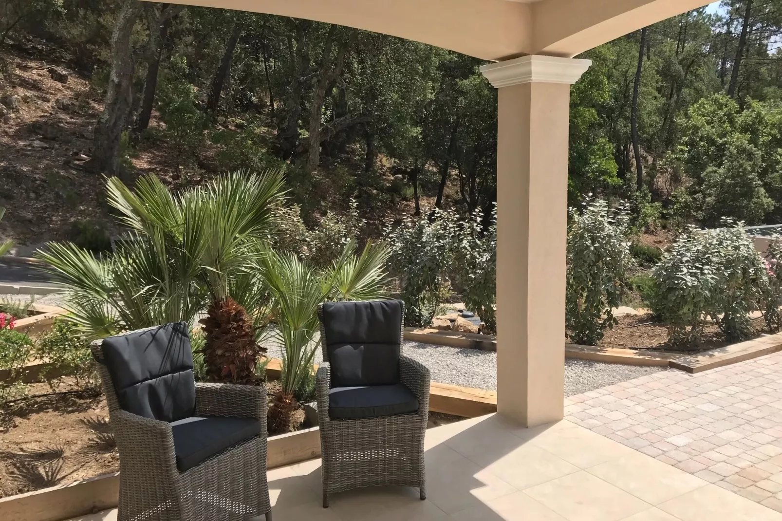 Villa Athos 14p-Terrace balcony