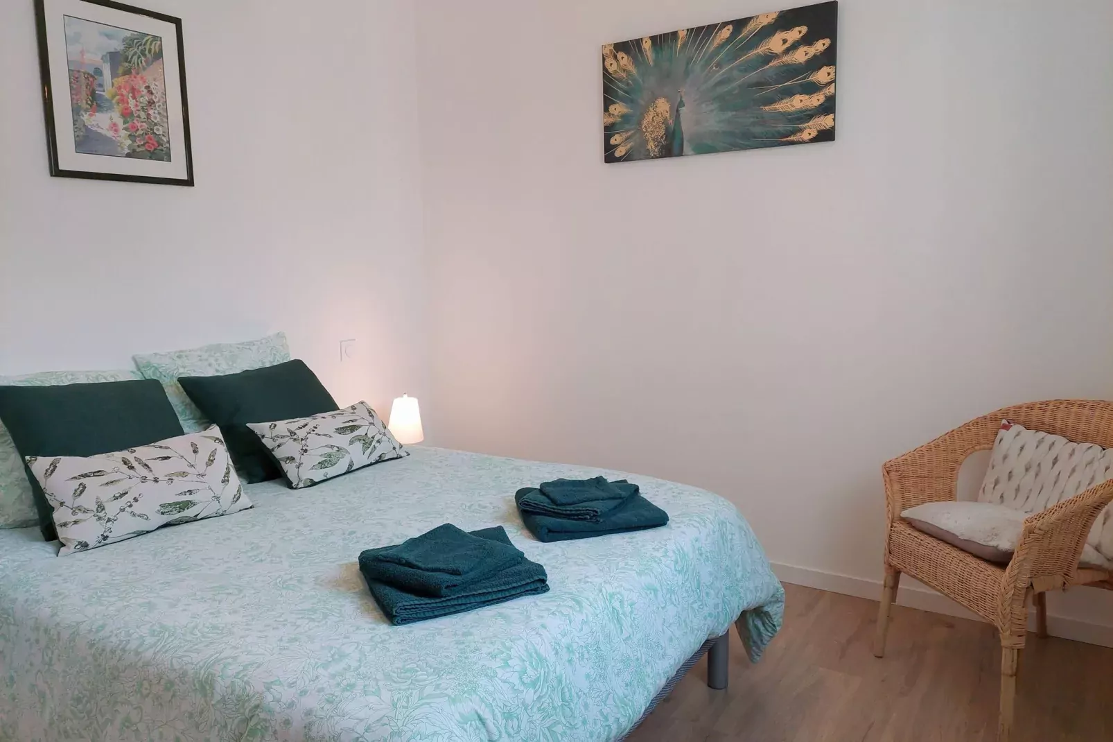 Ebenerdiges Ferienhaus Cleder-Bedroom