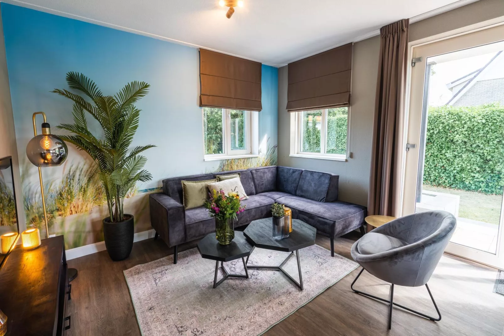Deluxe 4 personen-Living room