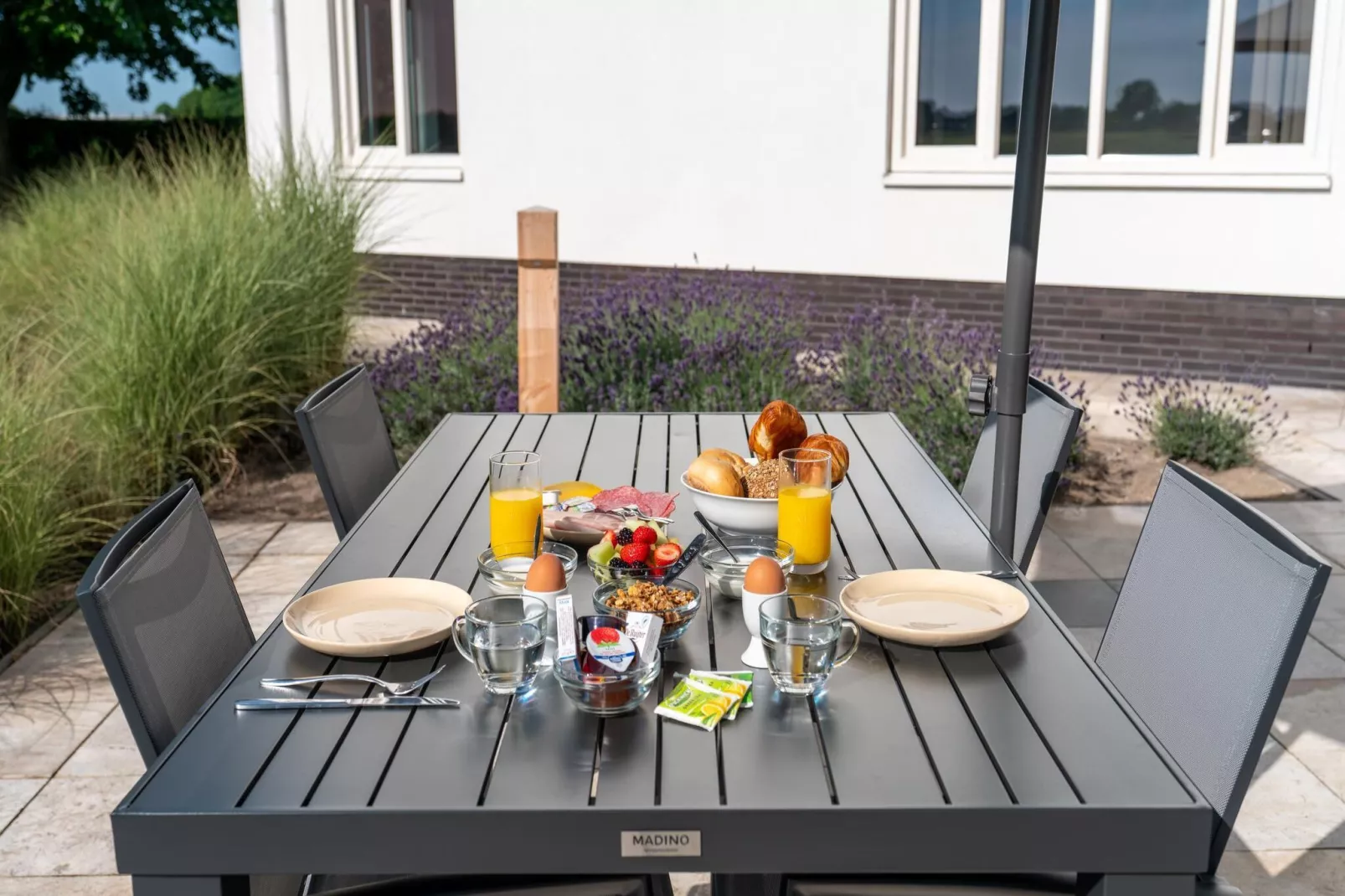 Deluxe 4 personen-Terrace balcony