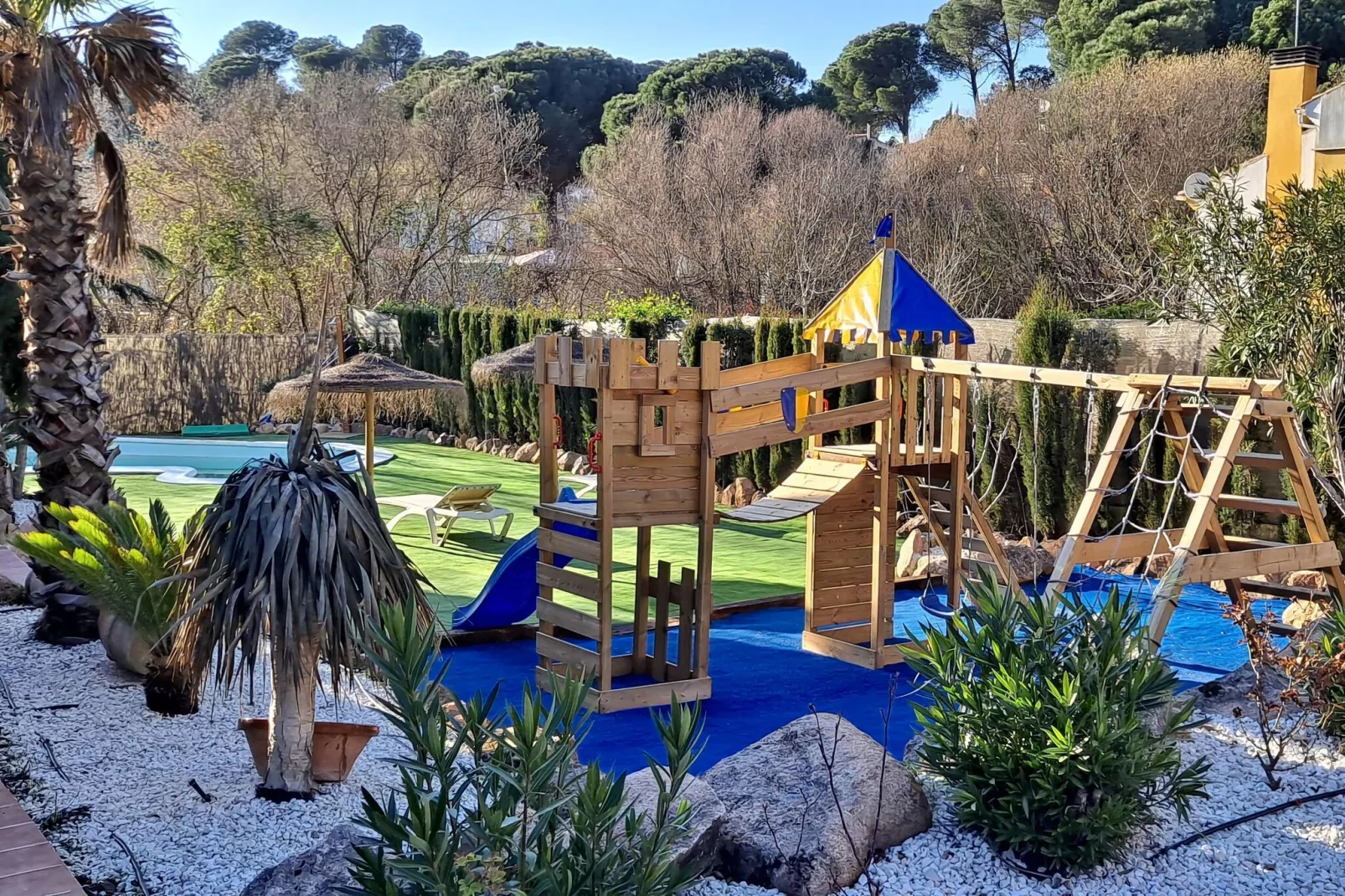 Villa in las Jaras - CT 119 CO 7PAX-Jardin d'été