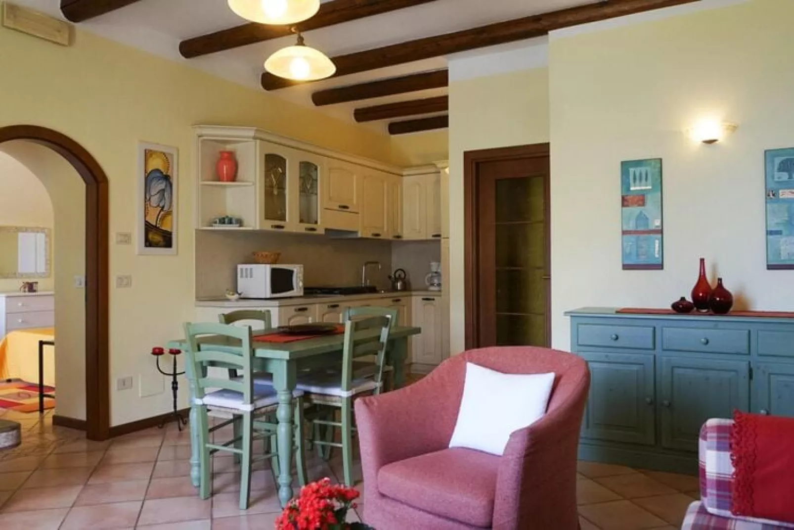 Apartments Casa Tamas, Limone-bilo 4 pax-Living room