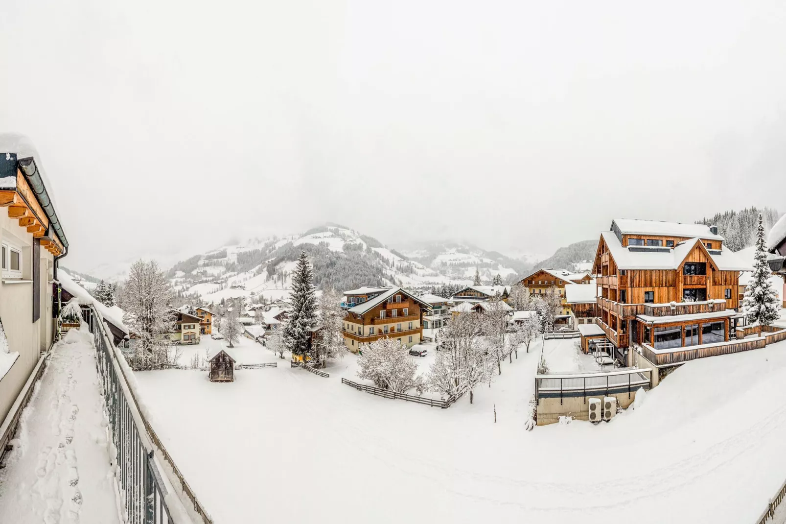 Penthouse Apartment Wagrain-View winter
