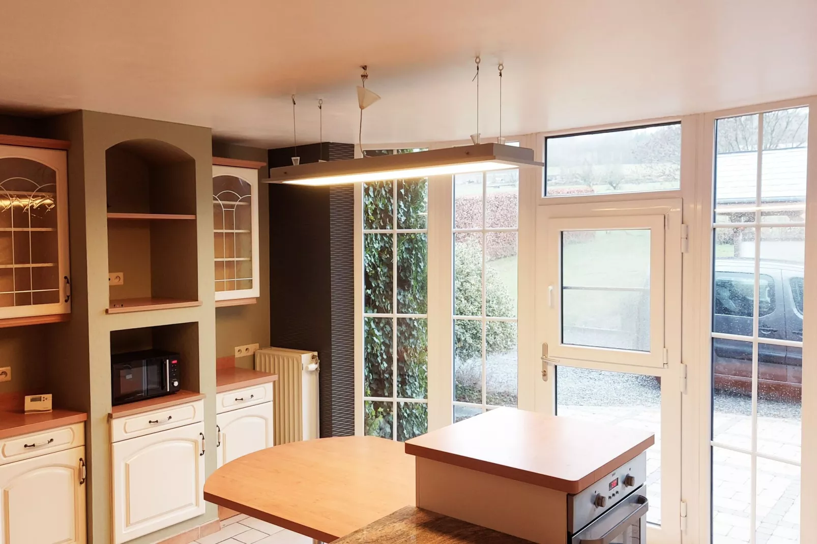 Charmante habitation à Lierneux pour 10 adultes avec Bains à remous-Kitchen