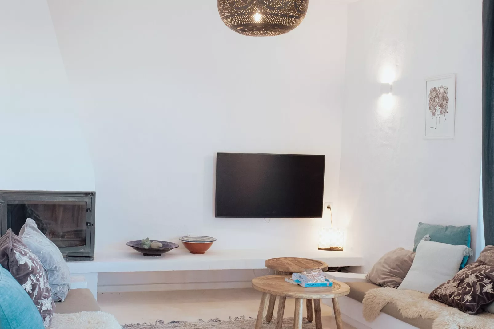 Villa Iza Belén-Living room