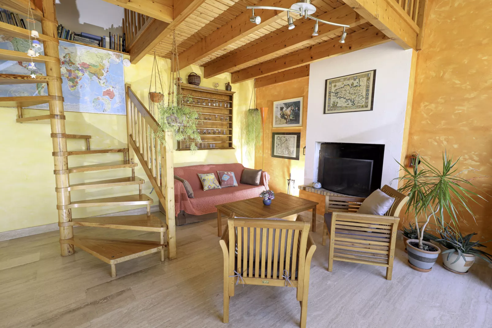 Ferienhaus in Sibiril-Living room