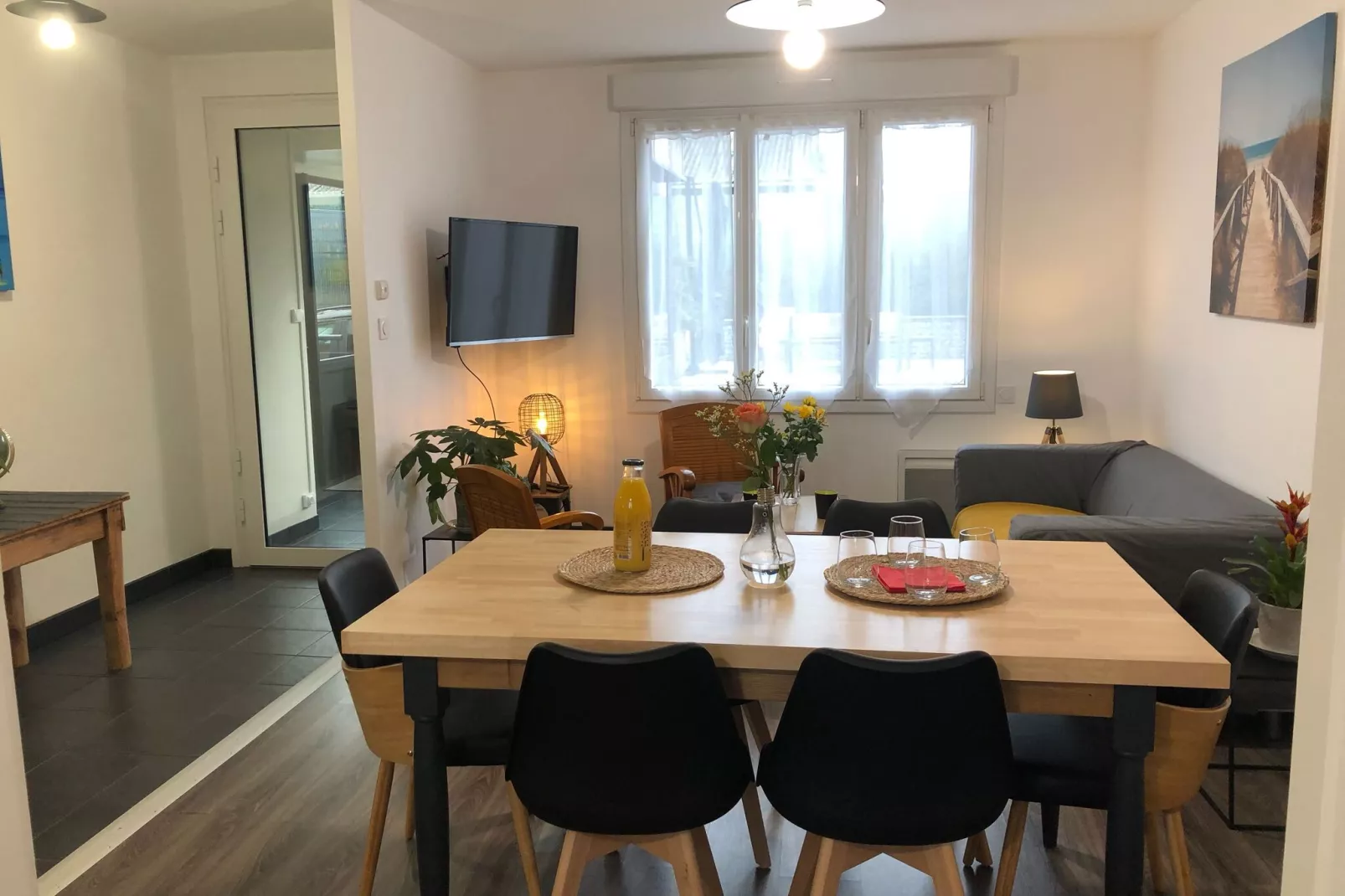 Ferienhaus Sibiril-Salle à manger