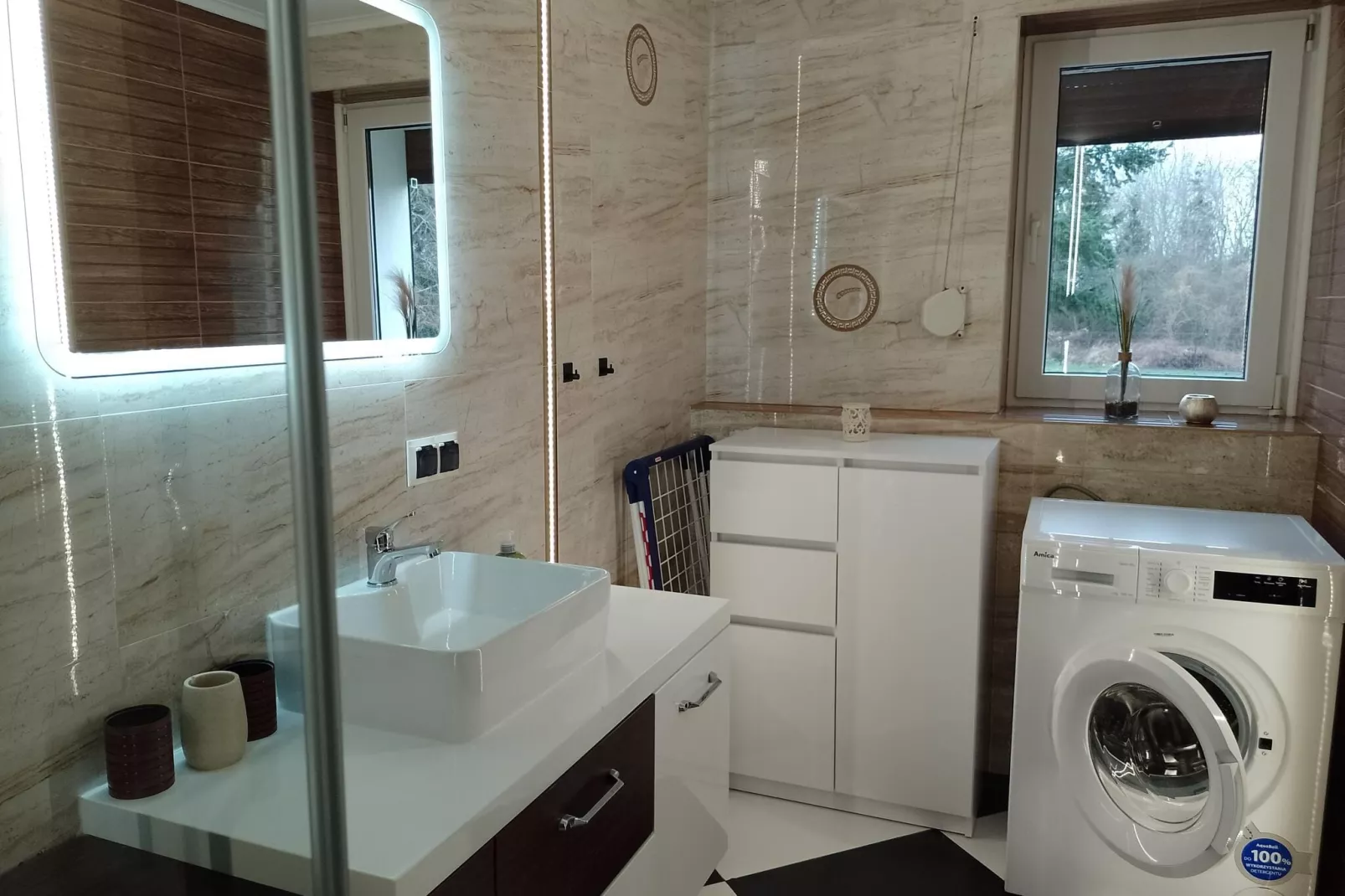 Ferienhaus Panorama in Kopice bei Stepnica-Bathroom