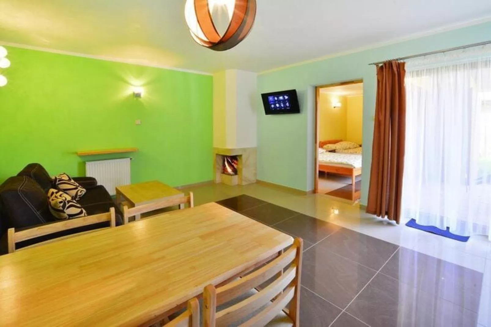 Dom MAŁY 43 m2 dla max 4 osób Sarbinowo-Living room