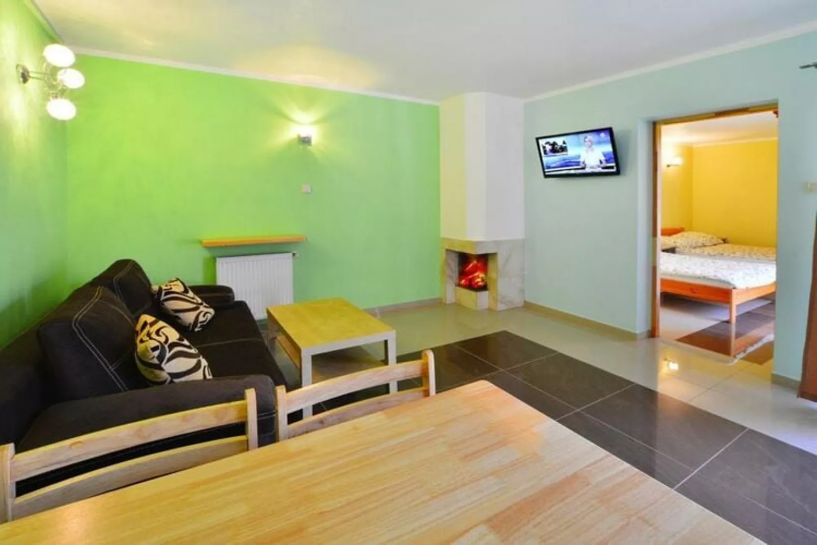 Dom MAŁY 43 m2 dla max 4 osób Sarbinowo-Living room